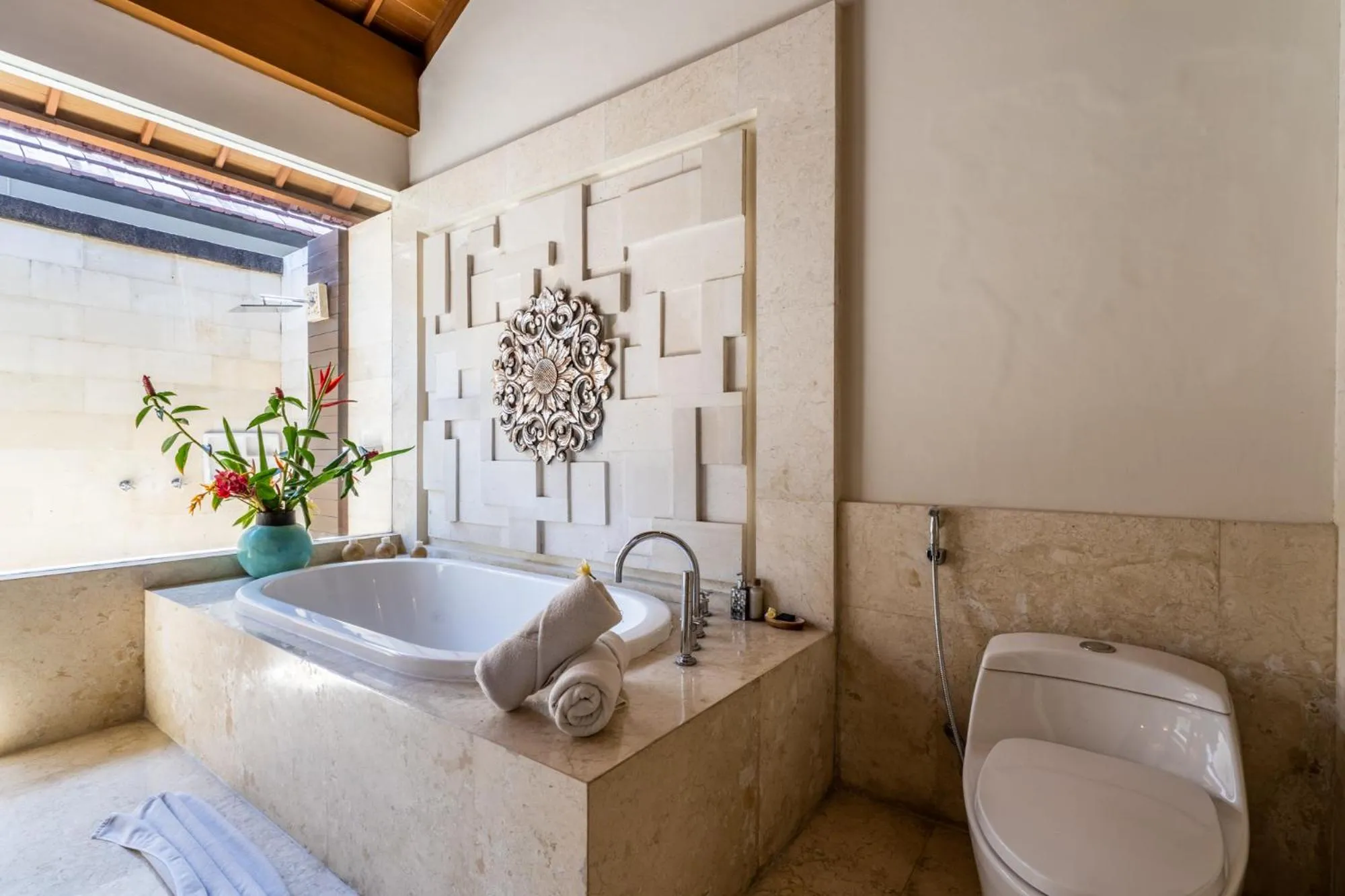 Bathroom in The Akasha Seminyak Bali Luxury Villas