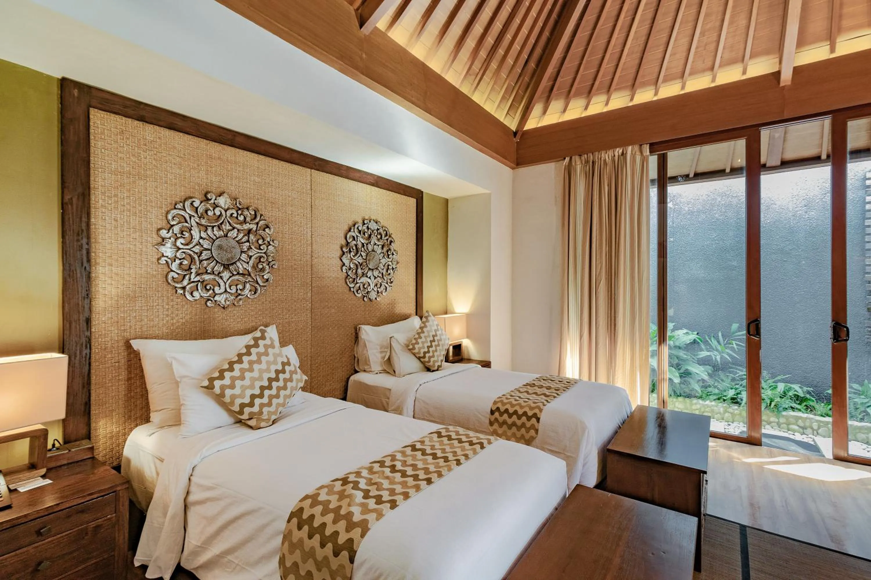 Bed in The Akasha Seminyak Bali Luxury Villas