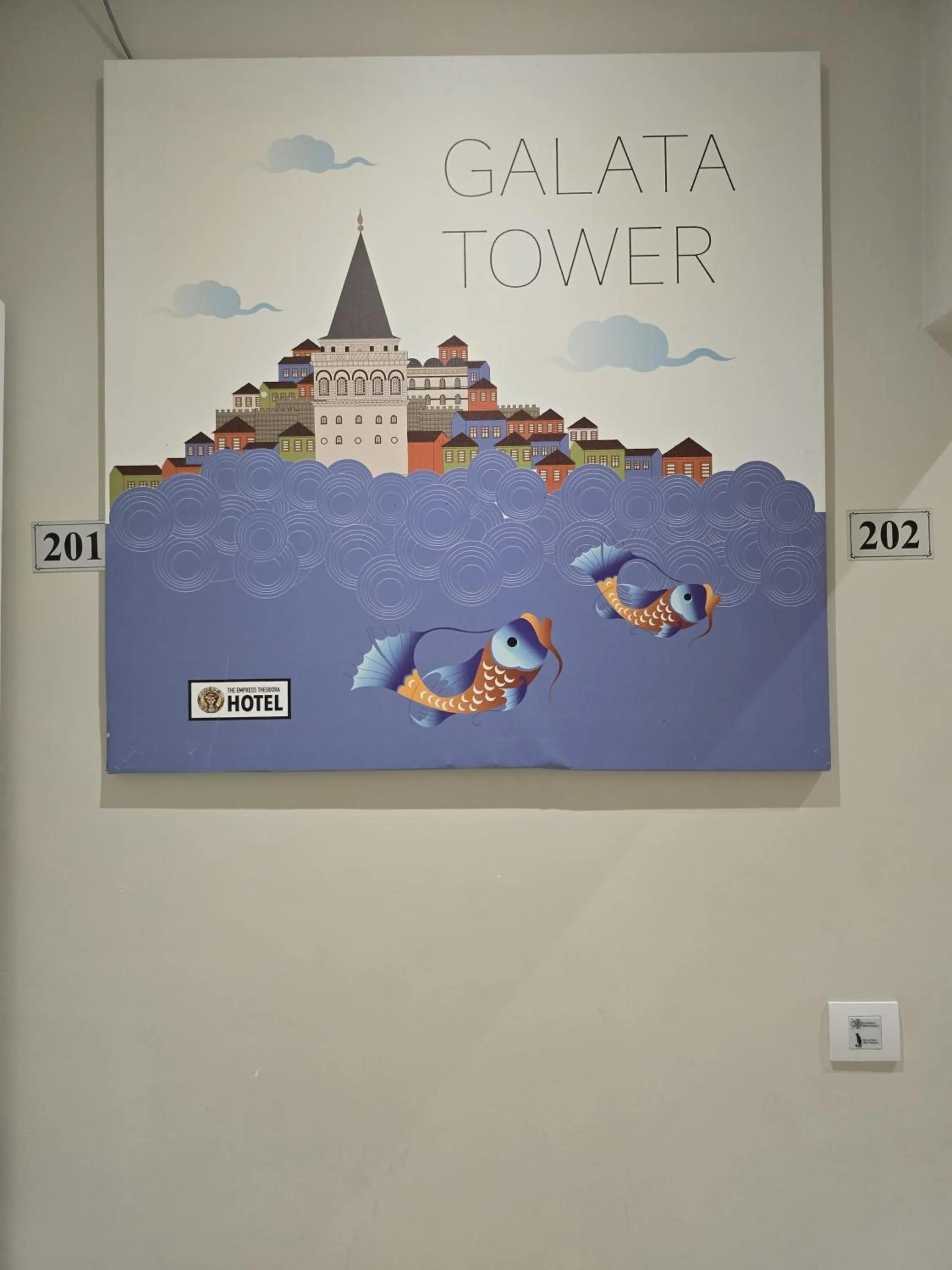 Text overlay in The Empress Theodora Hotel ll