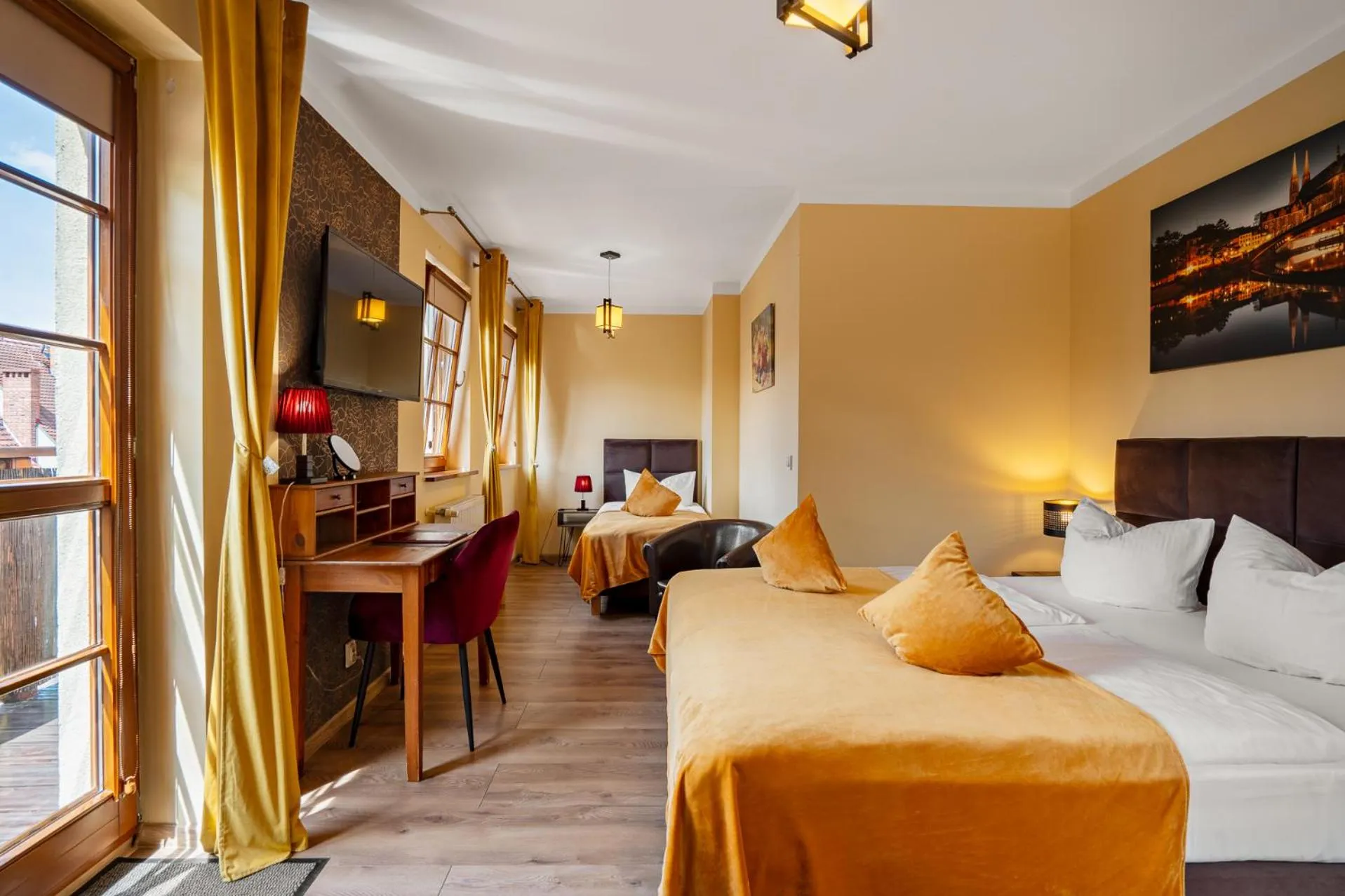 Photo of the whole room, Bed in Pensjonat Miejski