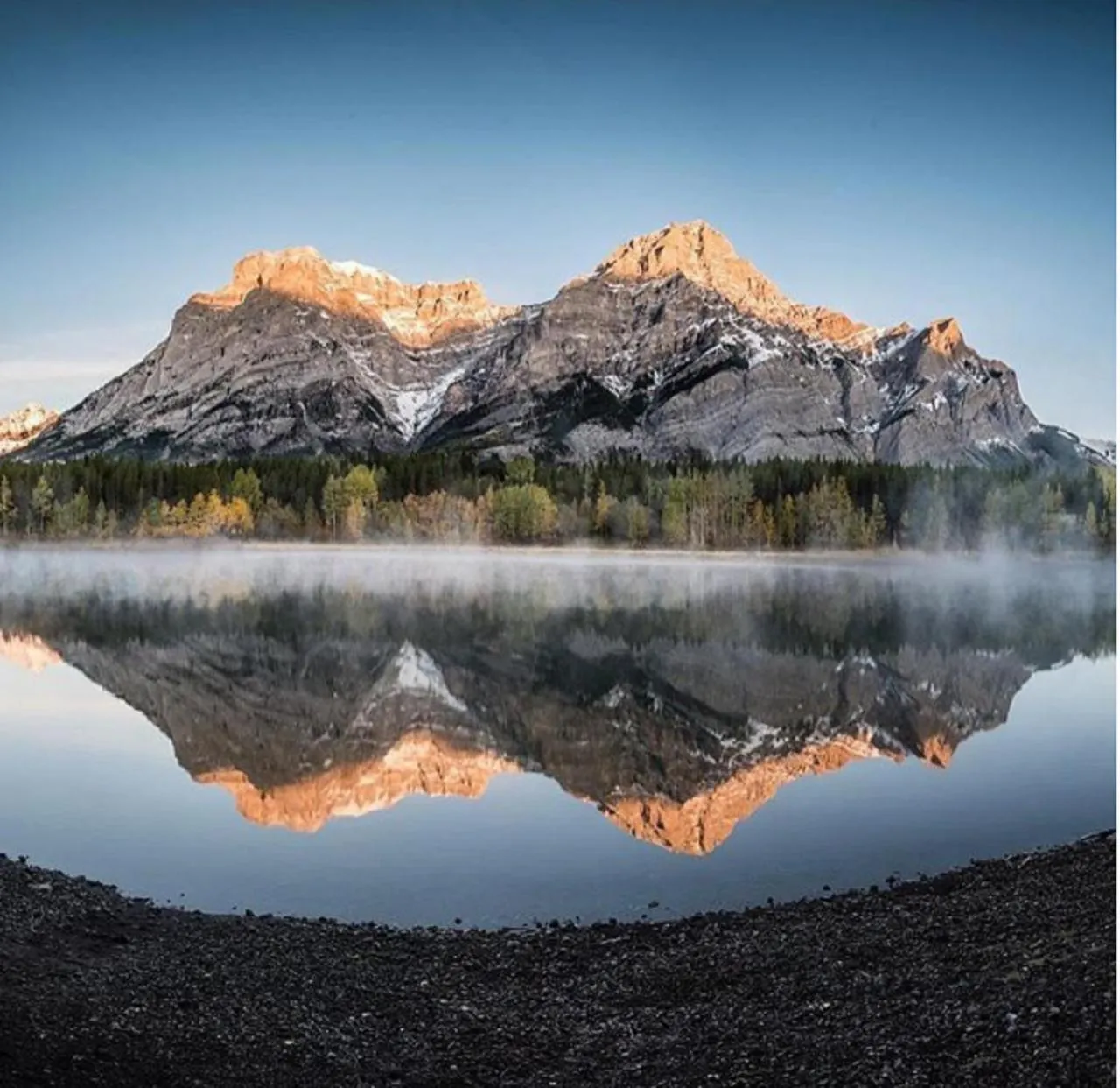 Natural Landscape in Crosswaters Resort at Kananaskis