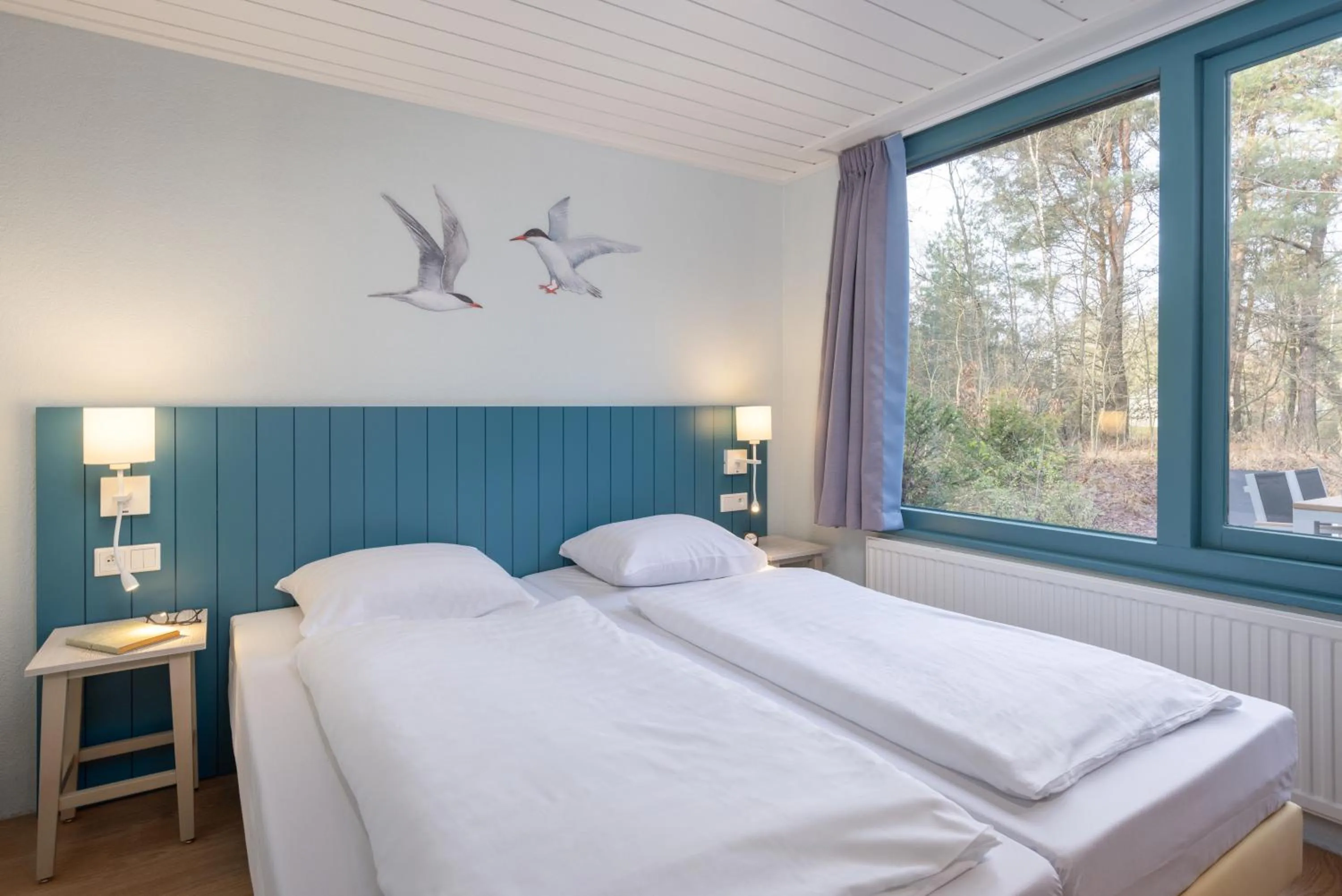 Bed in Center Parcs Vossemeren
