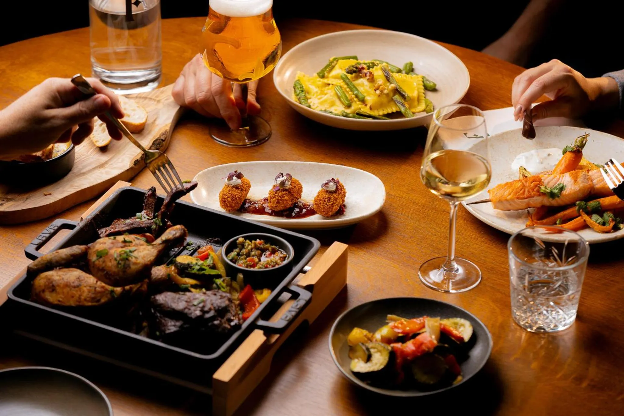 Restaurant/places to eat in Center Parcs Vossemeren