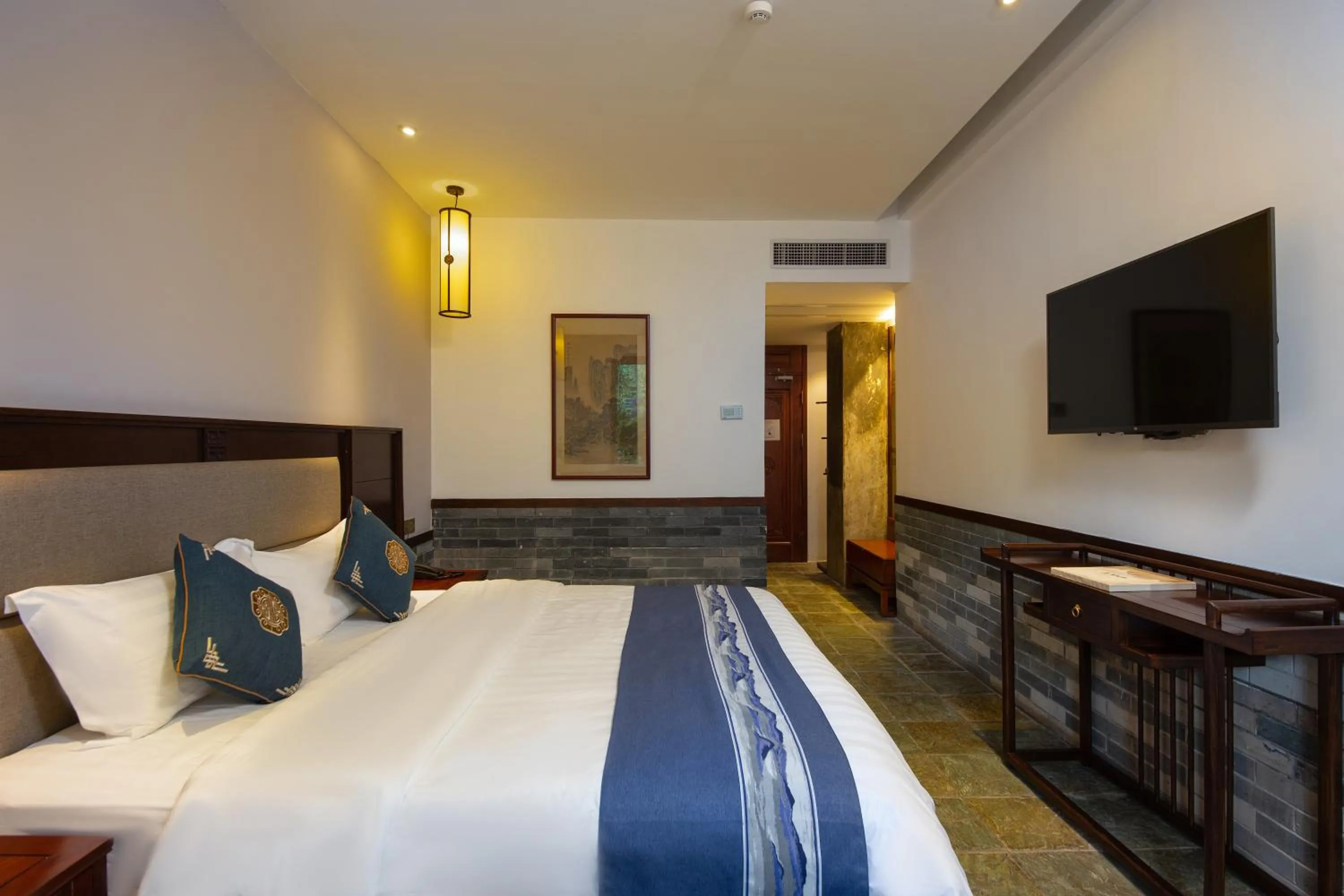 Bed in Aroma Tea House