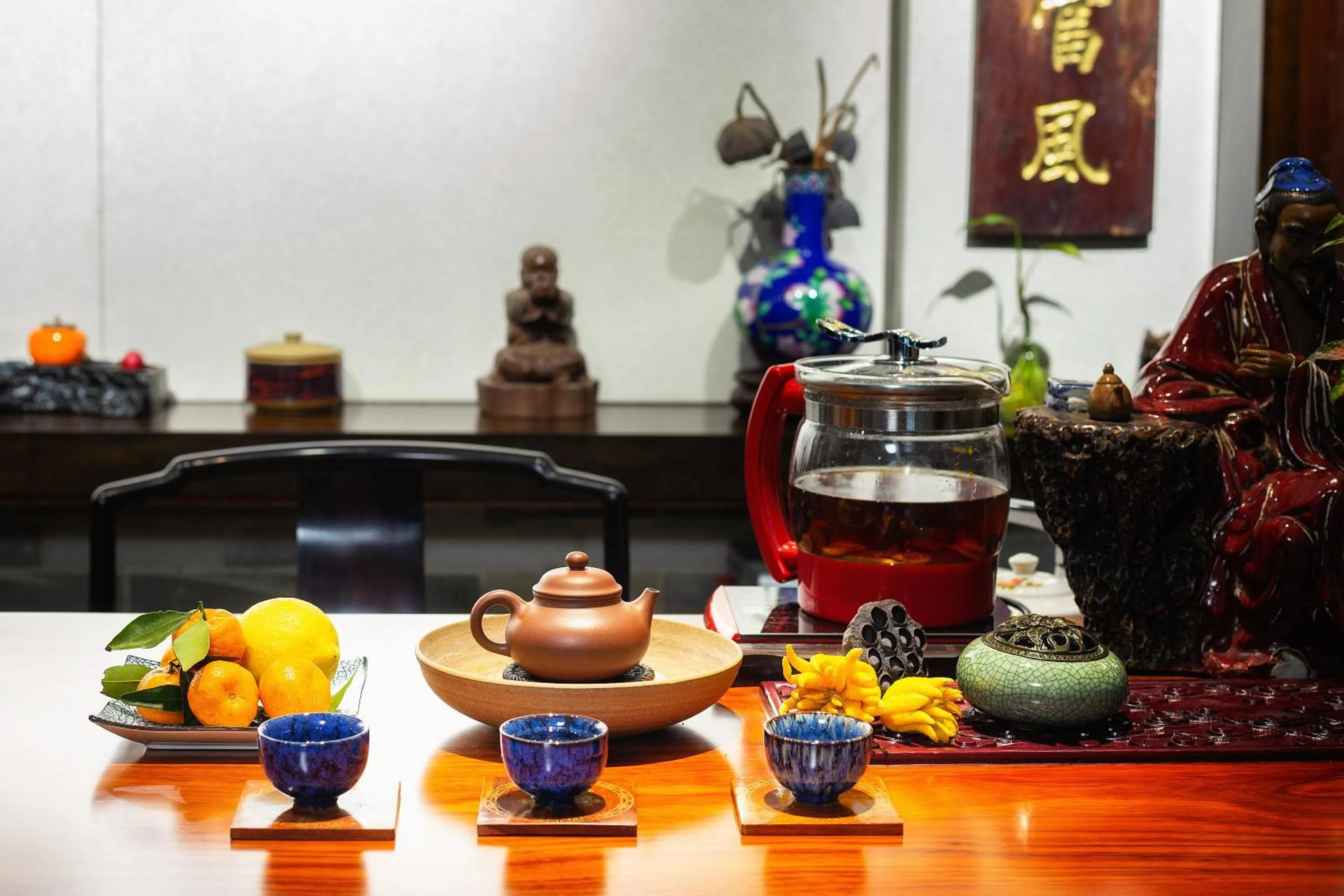 Lobby or reception in Aroma Tea House