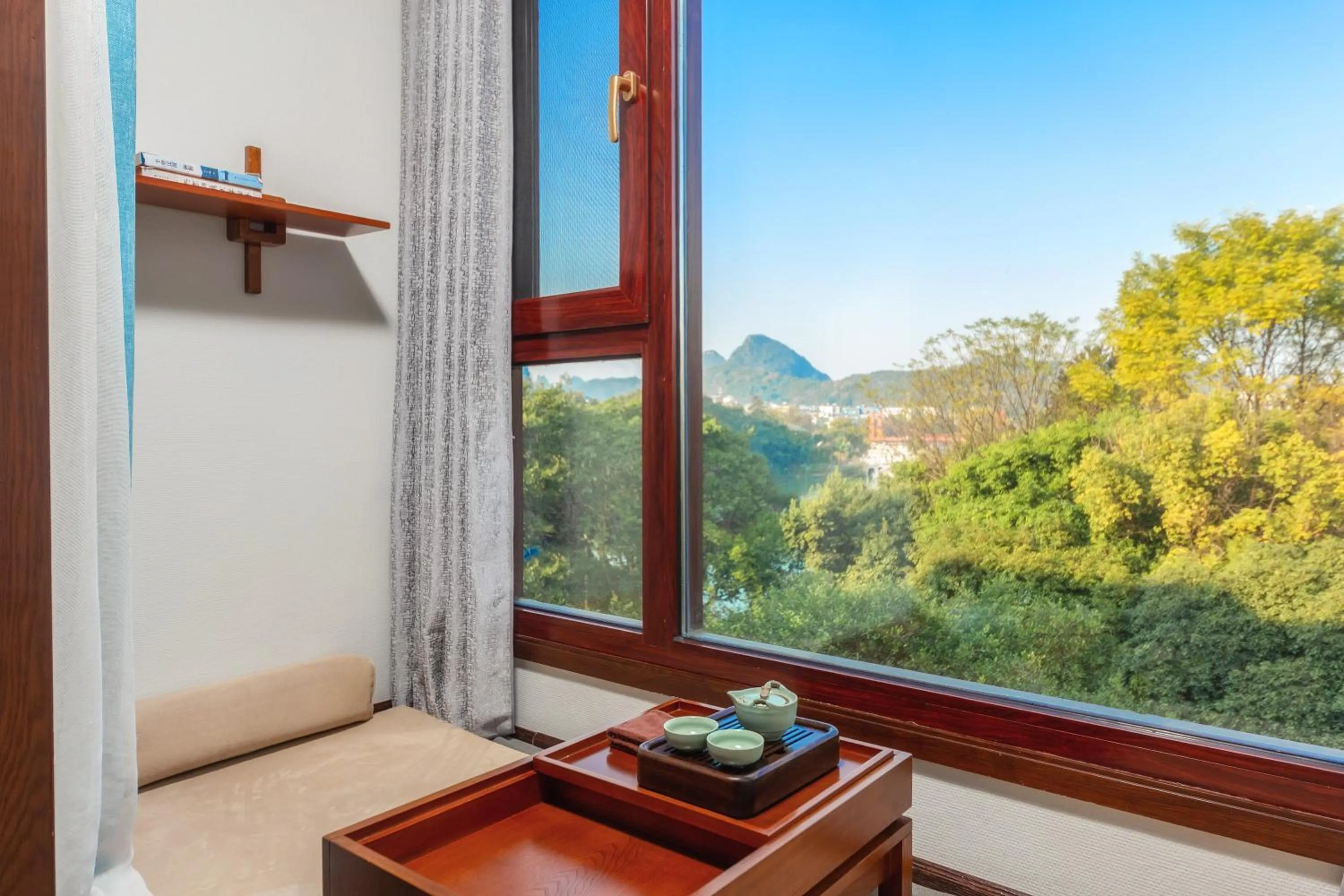 Natural landscape in Aroma Tea House