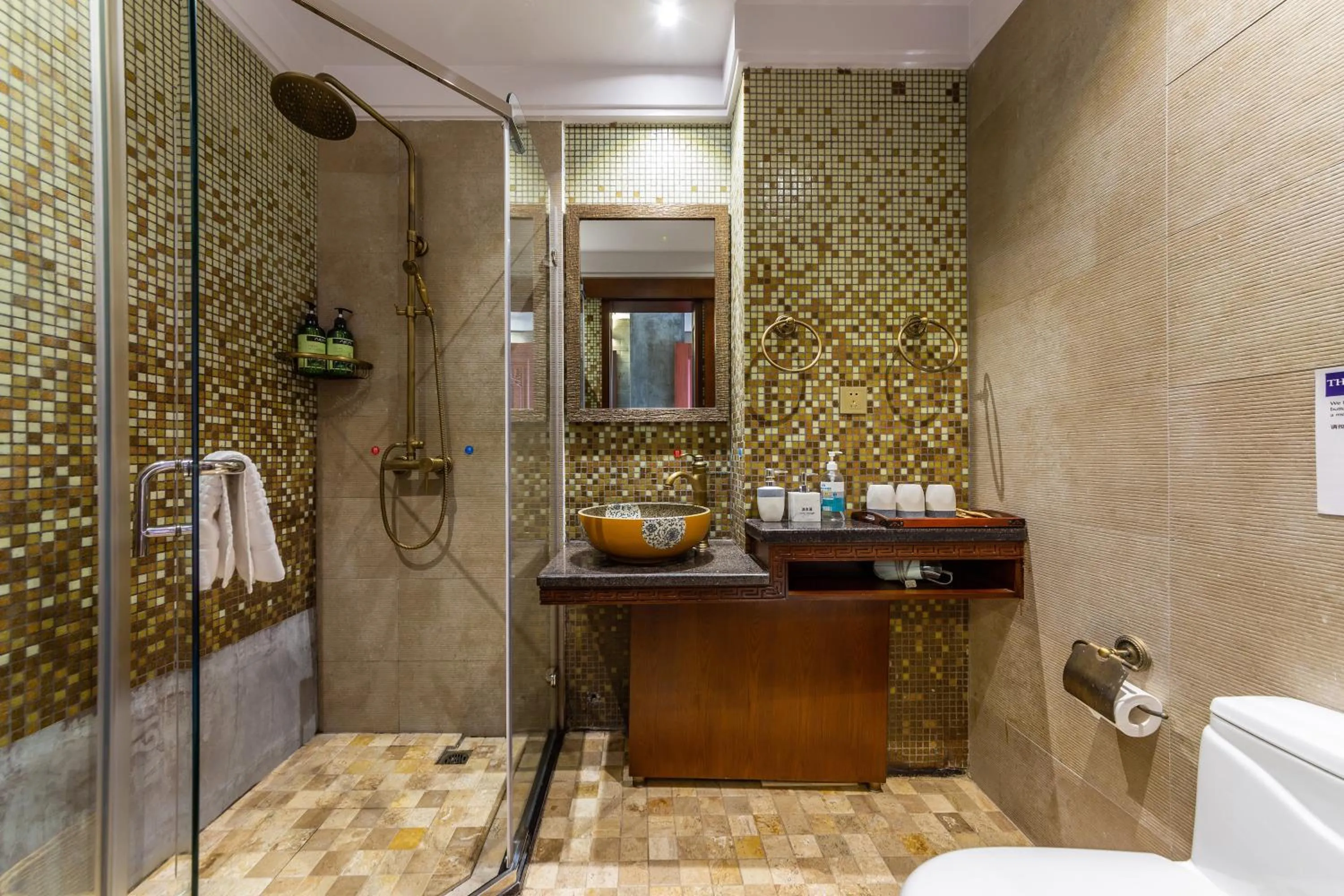Bathroom in Aroma Tea House