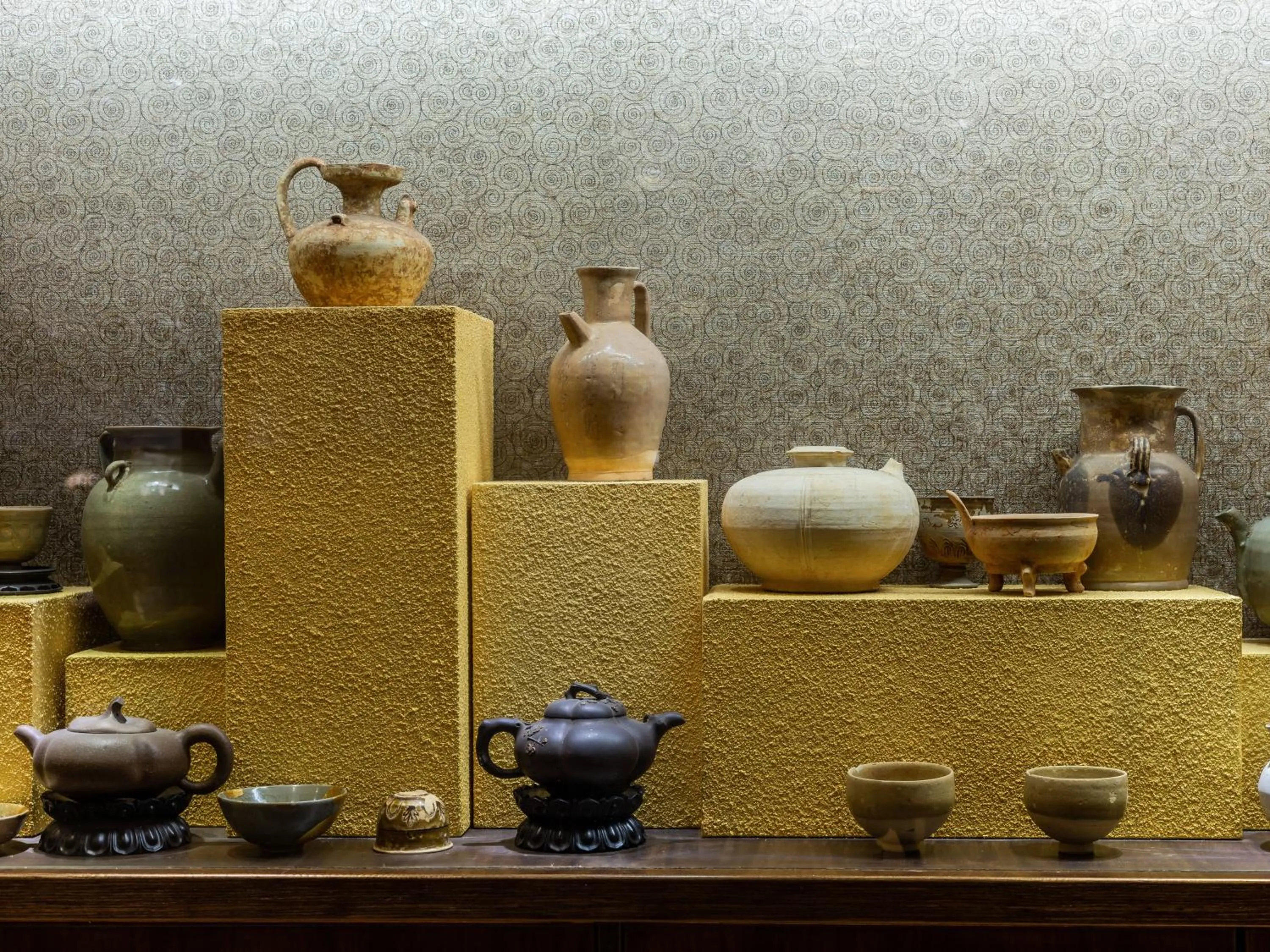 Decorative detail in Aroma Tea House