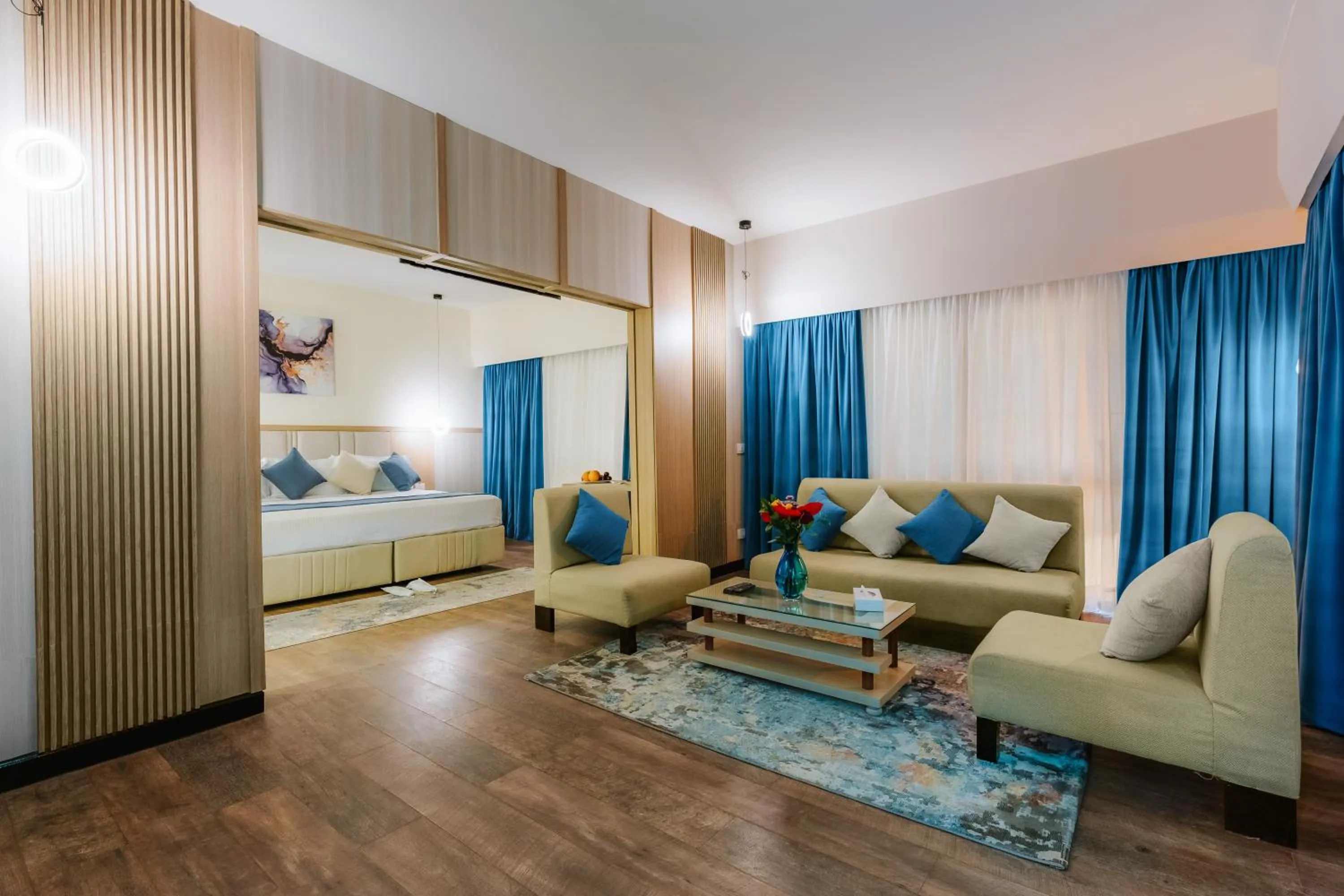 Bed in Basma Hotel Aswan