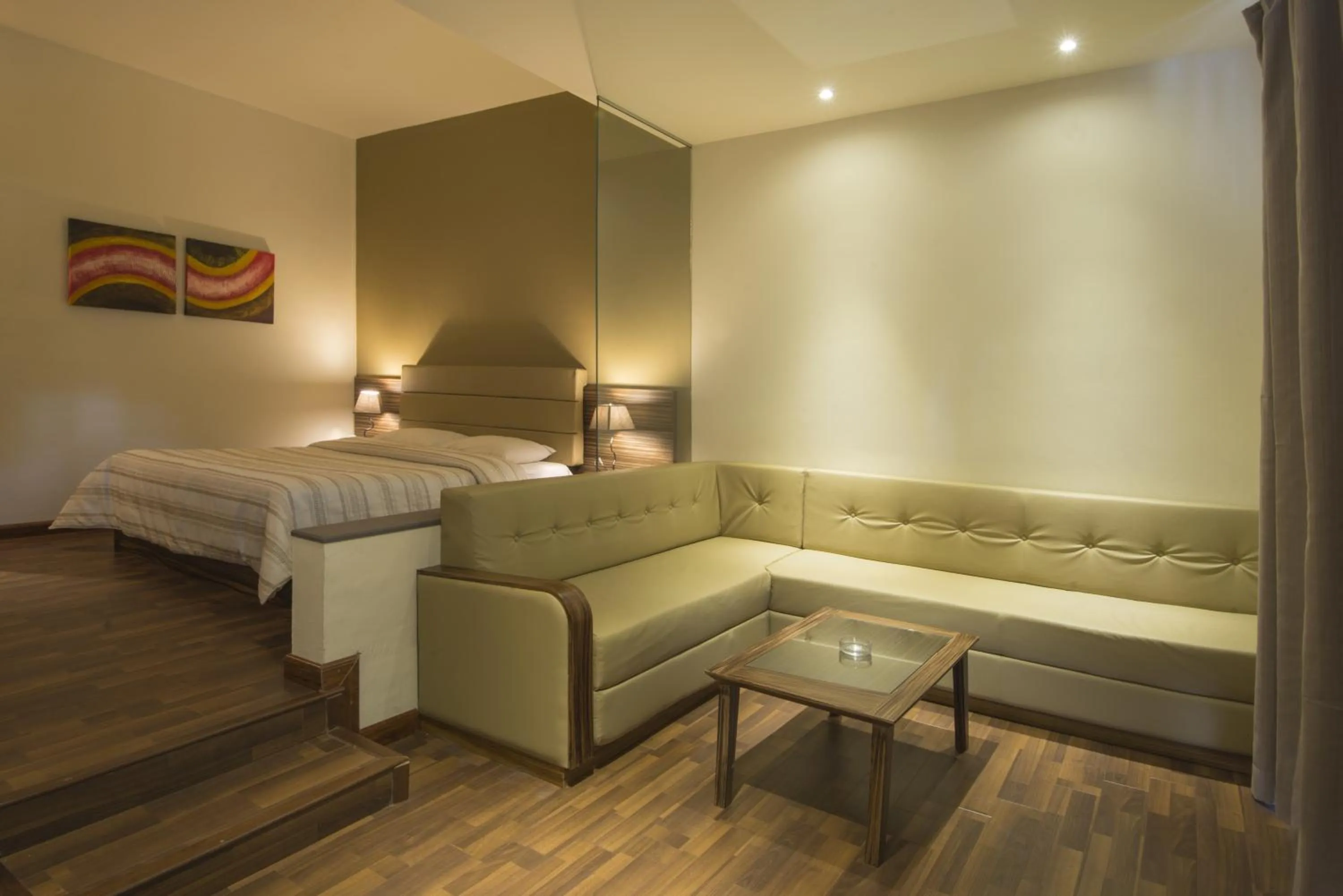 Living room, Bed in Casa Florida Hotel & Spa