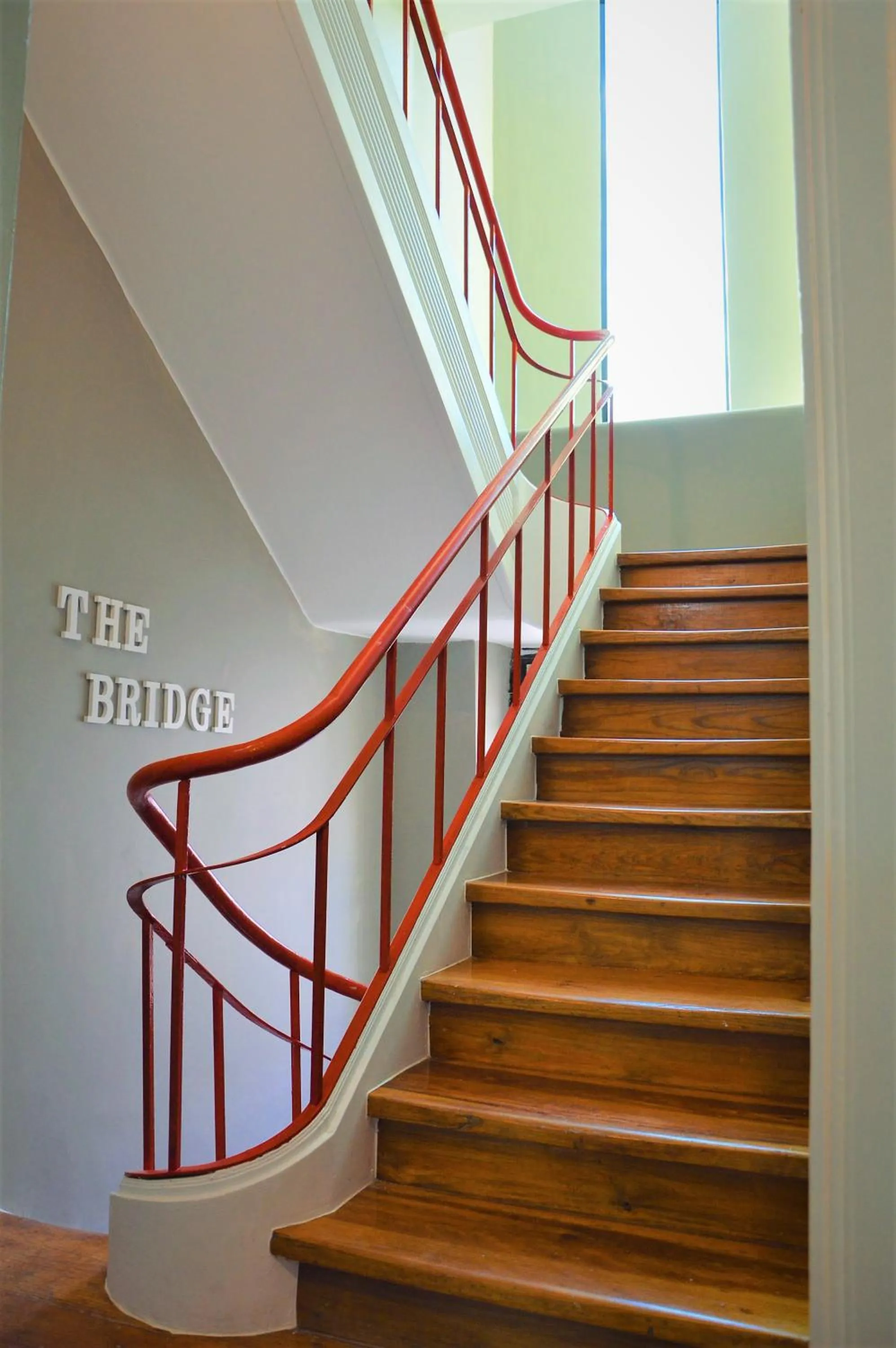 Lobby or reception in The Bridge