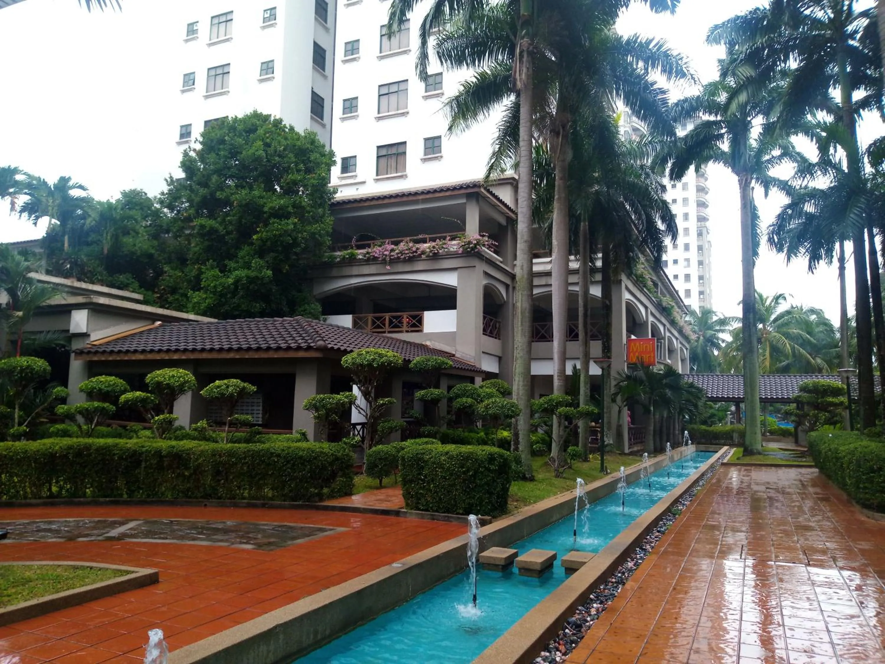 Garden view in Costa Mahkota Melaka - Family Homestay