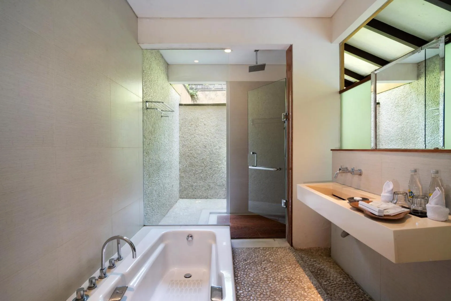 Shower in Ubud Green Resort Villas Powered by Archipelago