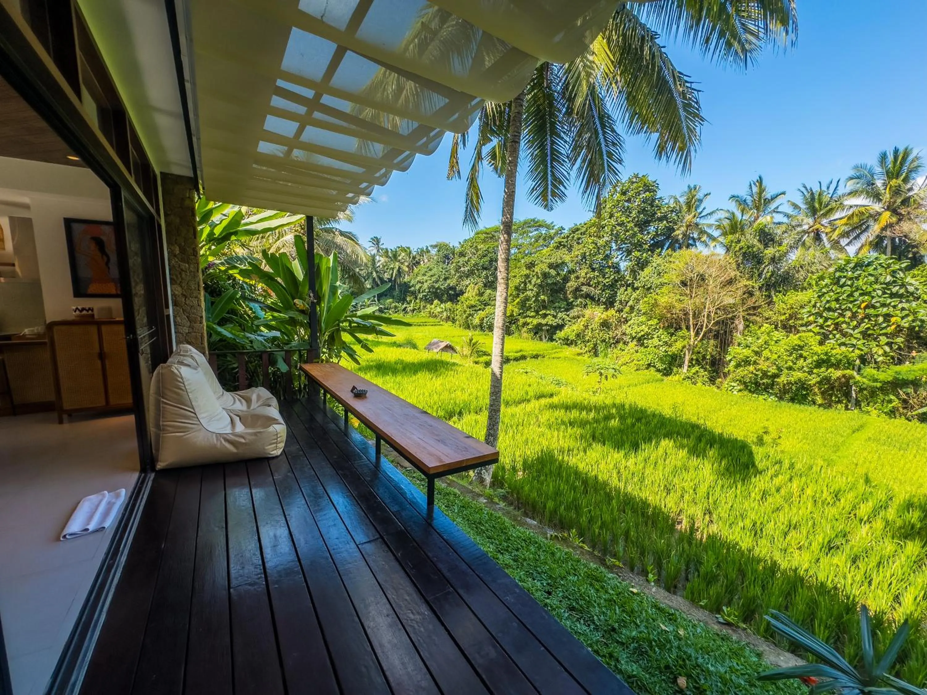 Balcony/Terrace in Ubud Green Resort Villas Powered by Archipelago