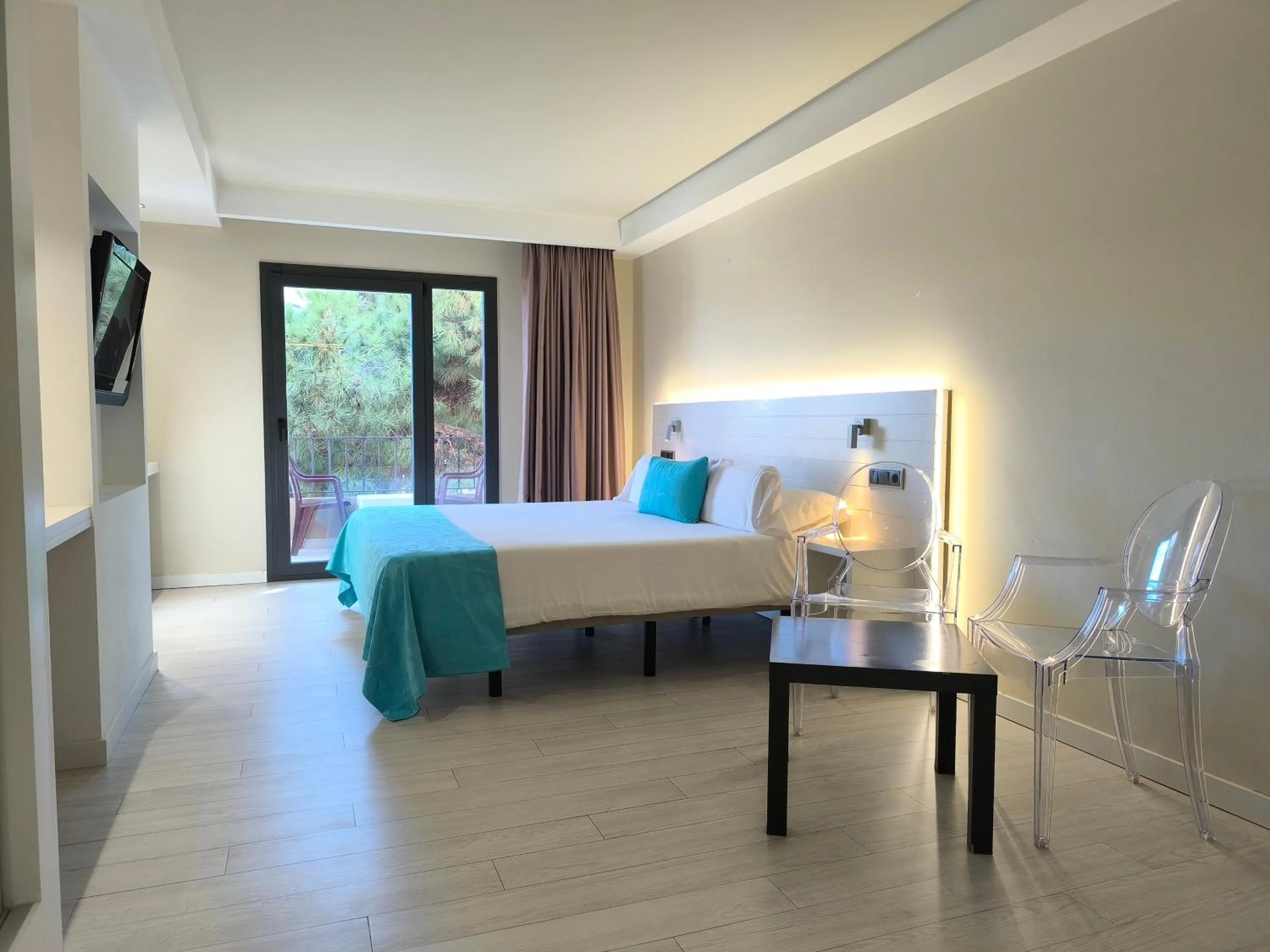 Property building, Bed in Hotel Spa La Terrassa