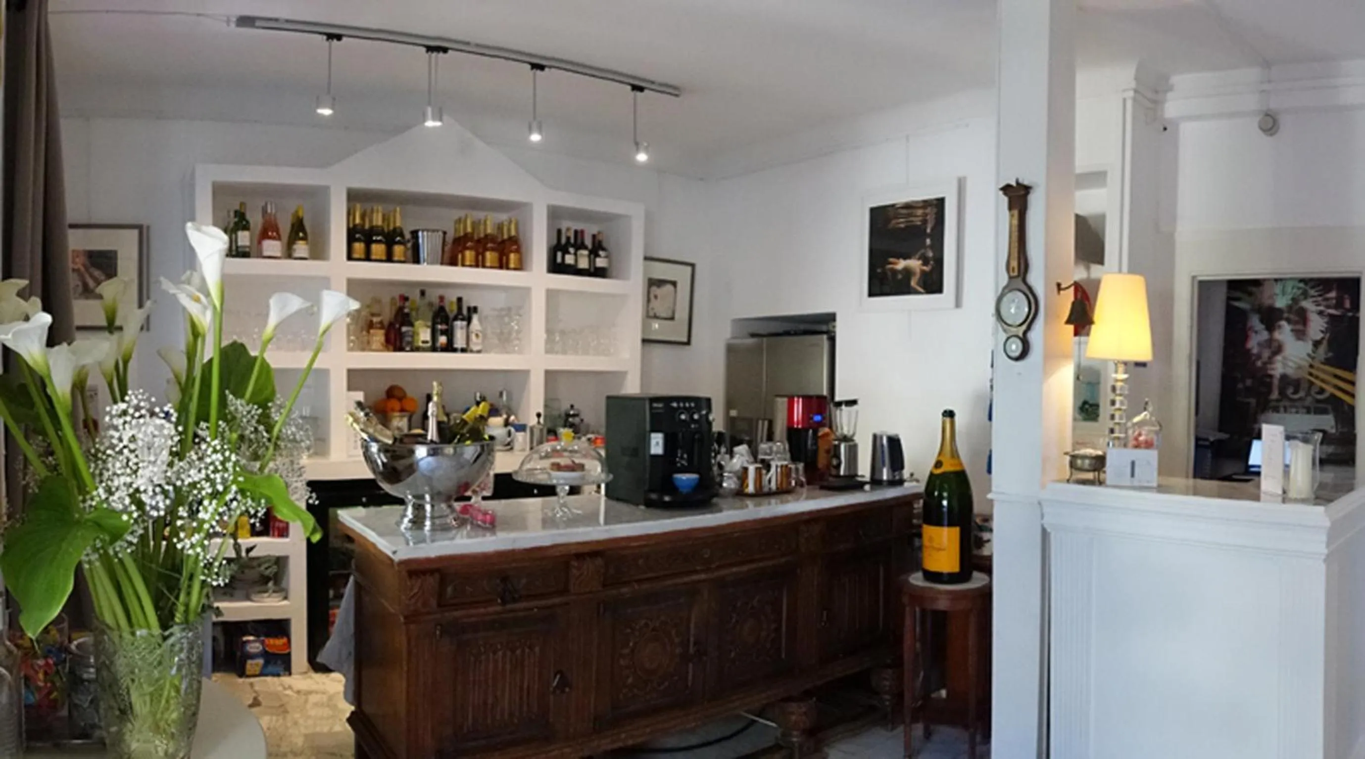 Lobby or reception in Hotel Normandy