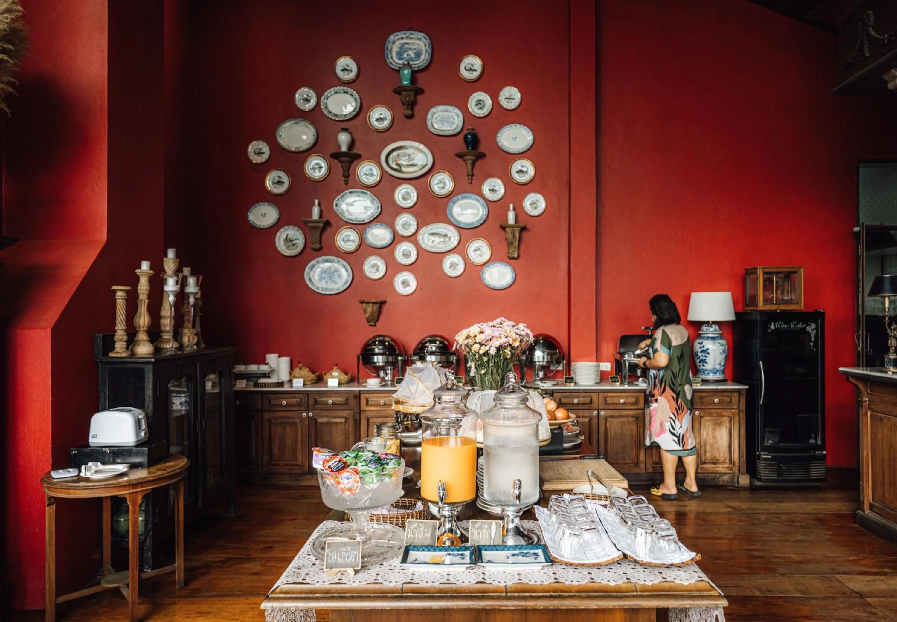 Food and drinks in Chantra Khiri Chalet Chiang Mai