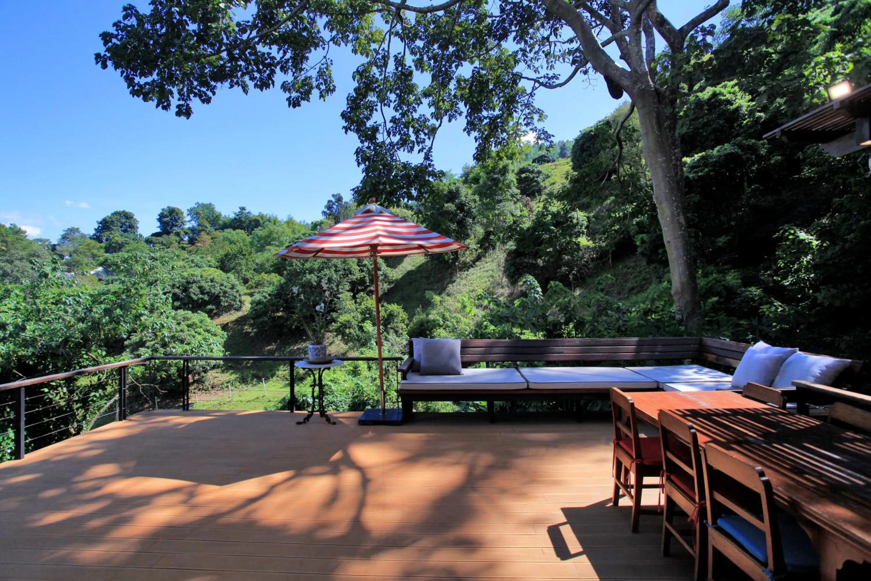 Patio in Chantra Khiri Chalet Chiang Mai