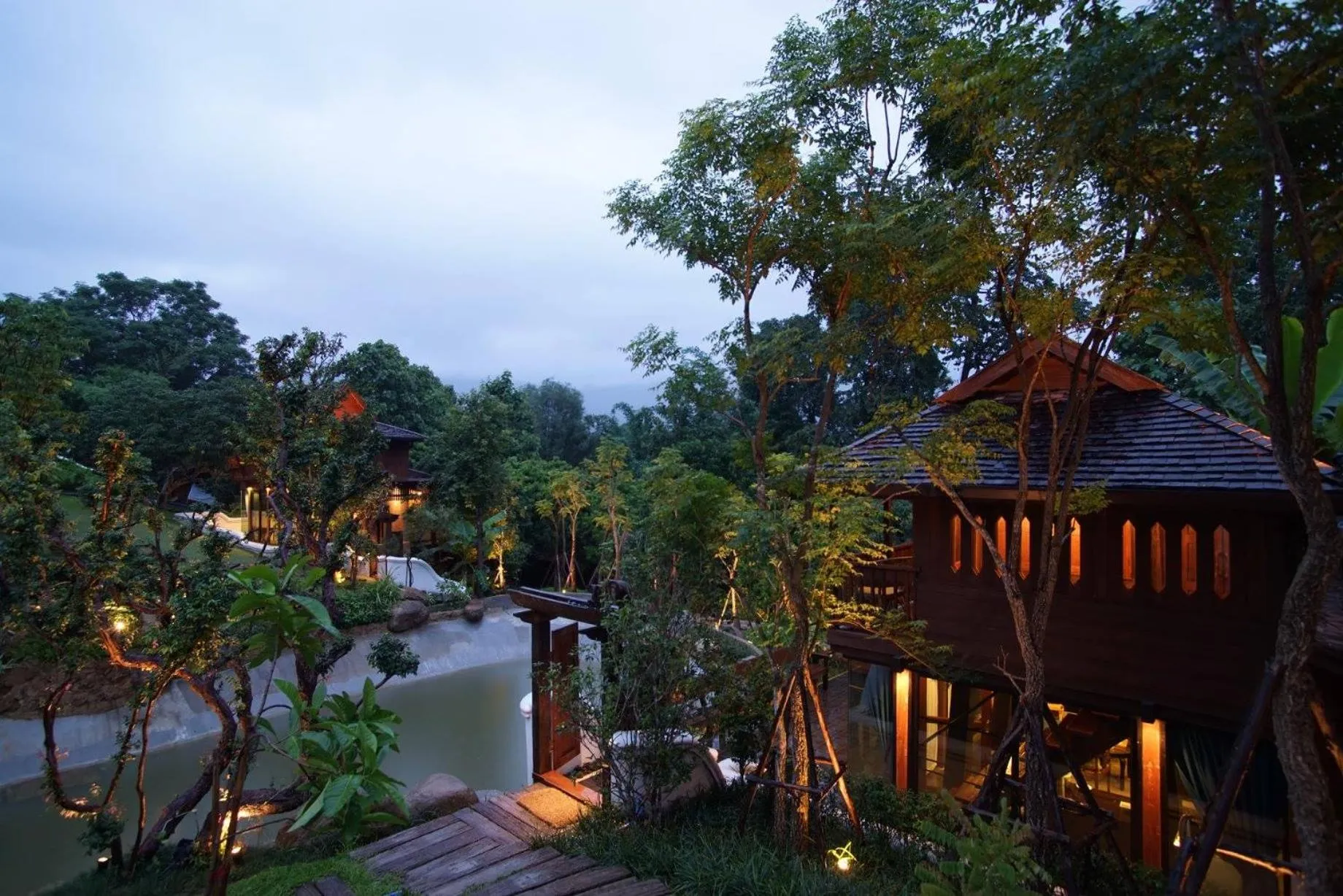 Property building in Chantra Khiri Chalet Chiang Mai