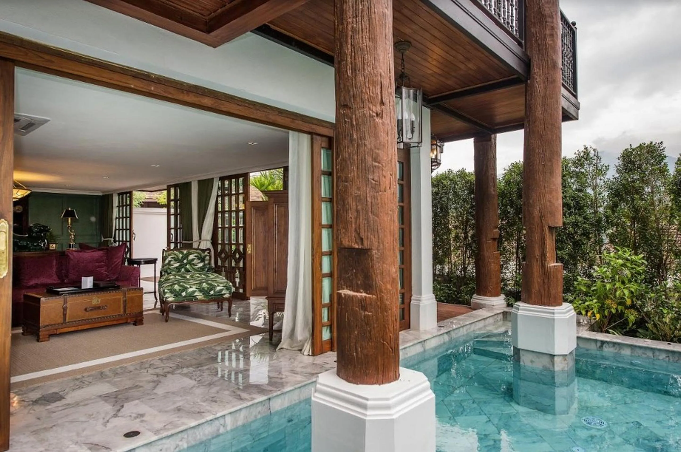 Swimming pool in Chantra Khiri Chalet Chiang Mai