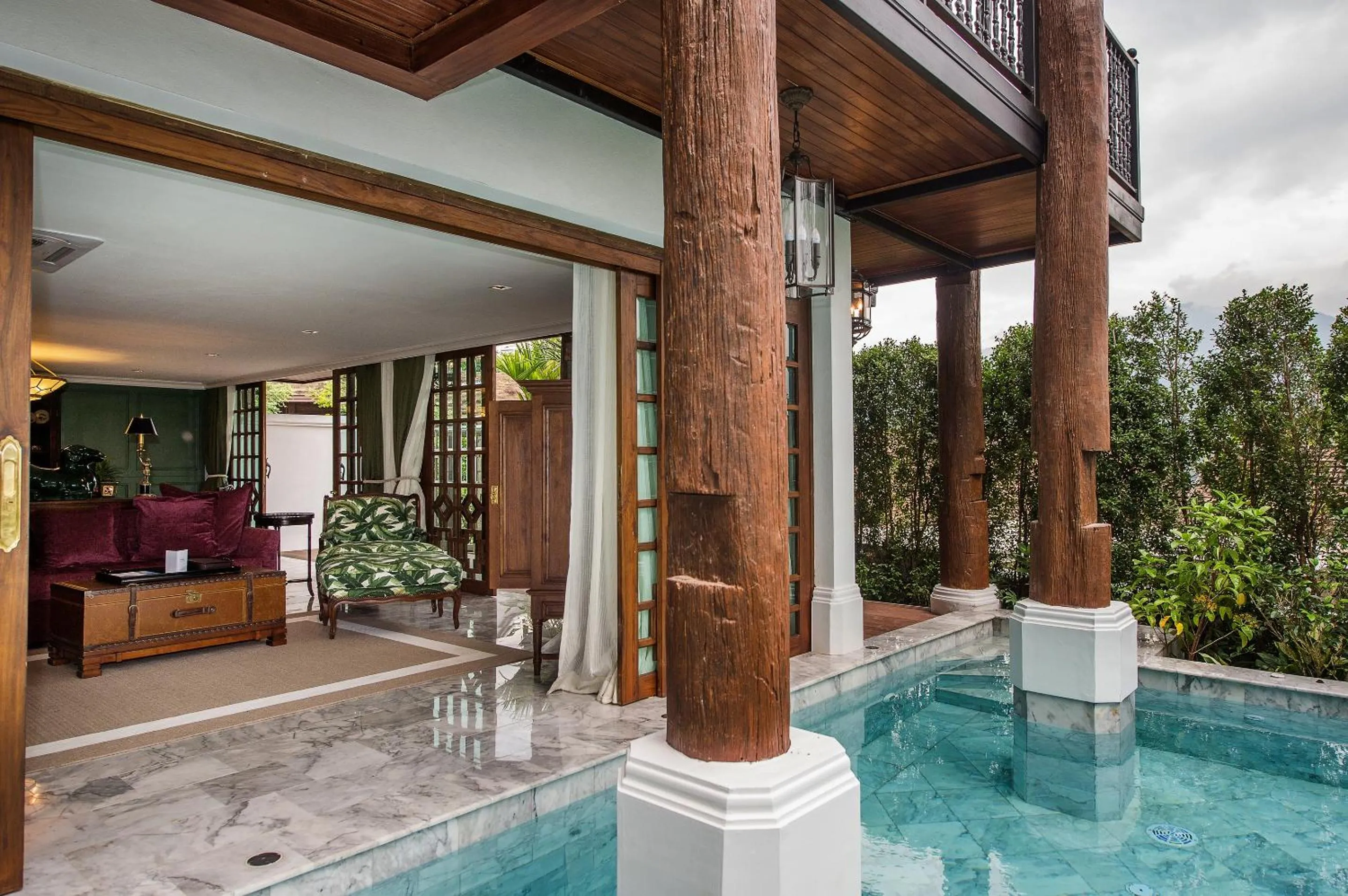 Natural landscape in Chantra Khiri Chalet Chiang Mai