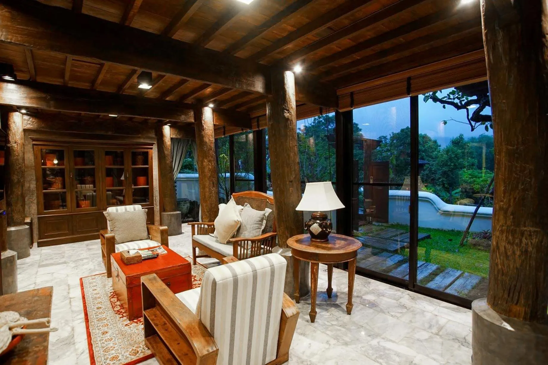 Garden in Chantra Khiri Chalet Chiang Mai