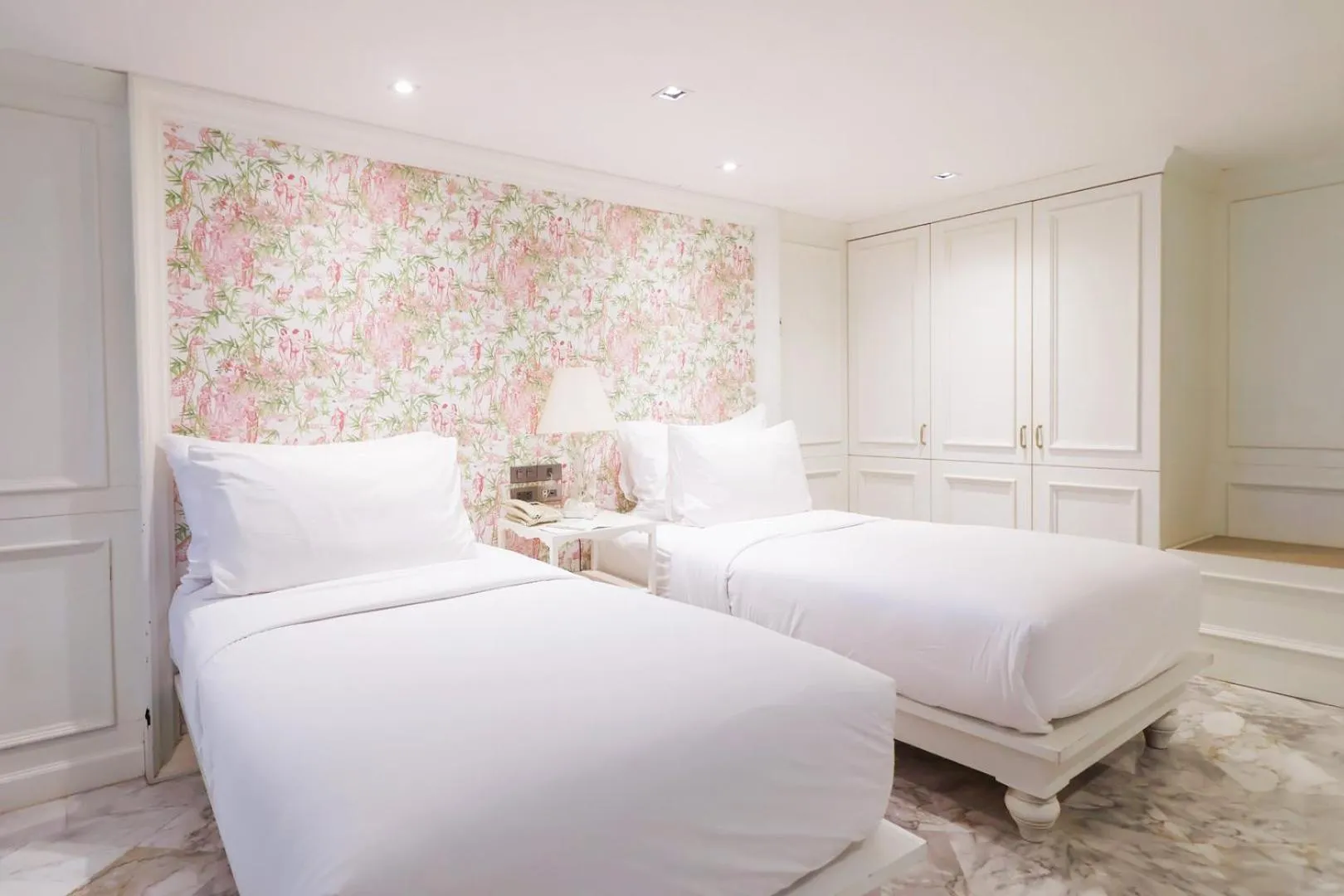 Bed in Chantra Khiri Chalet Chiang Mai