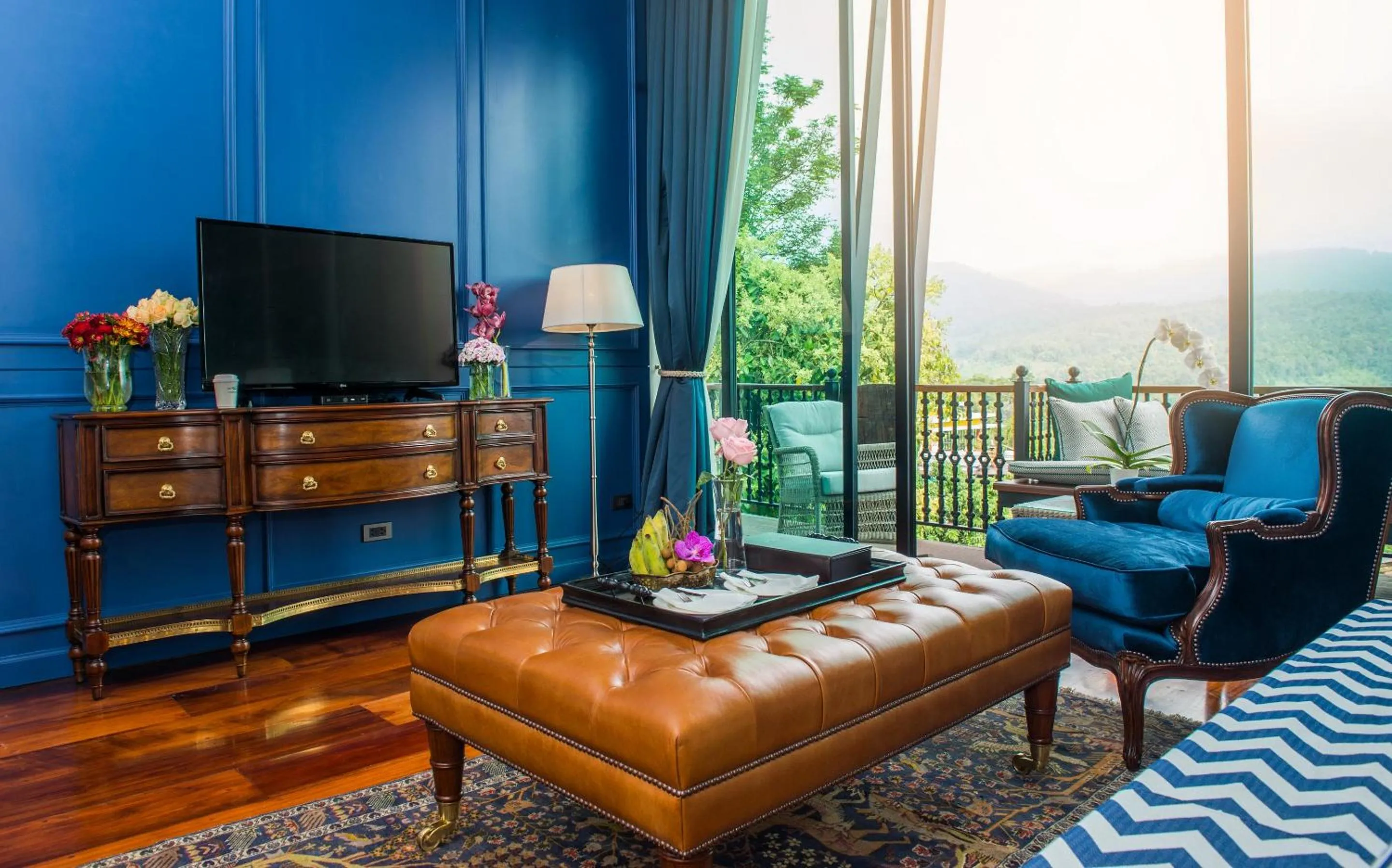 Decorative detail in Chantra Khiri Chalet Chiang Mai