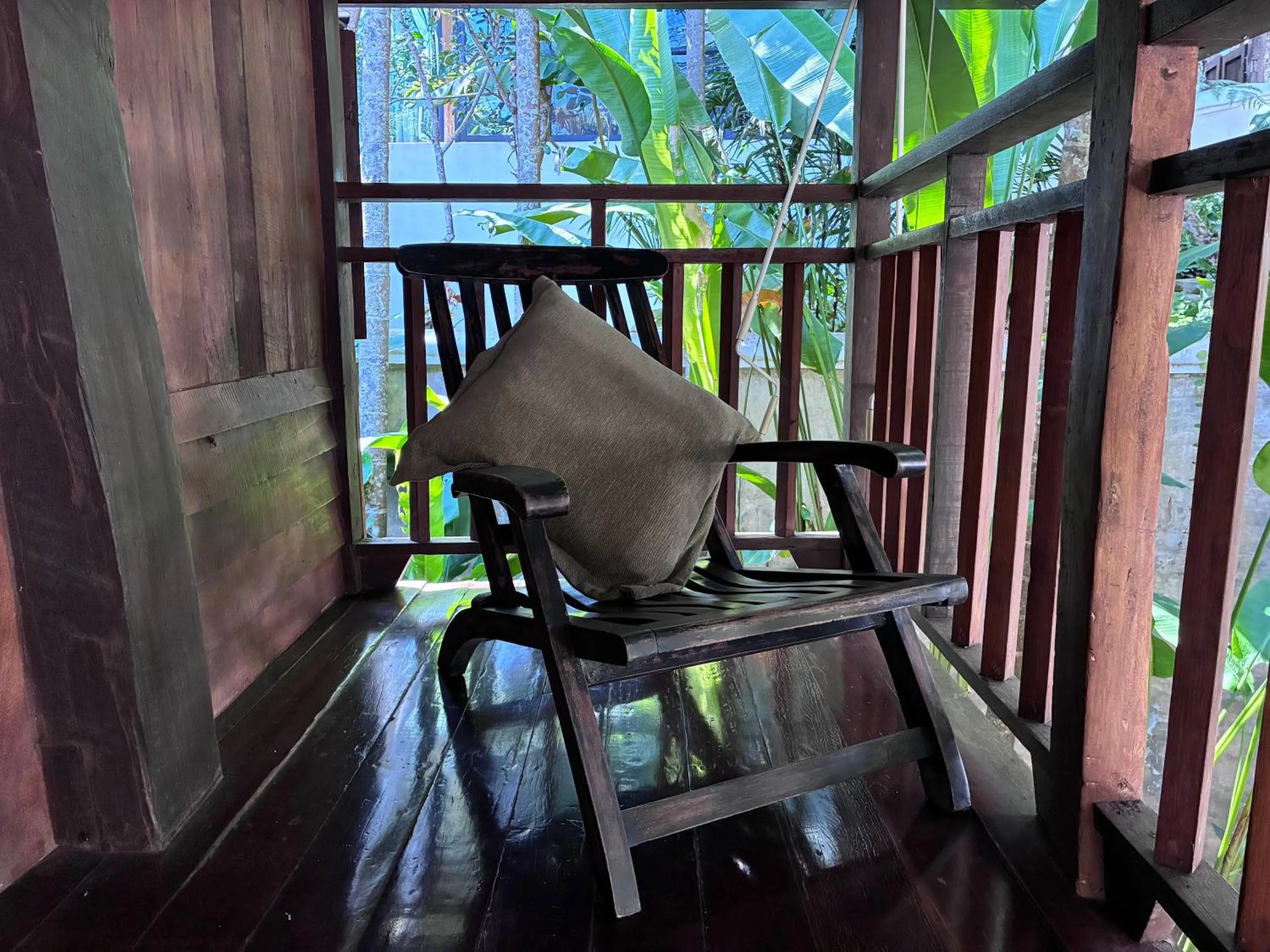 Balcony/Terrace in Chantra Khiri Chalet Chiang Mai