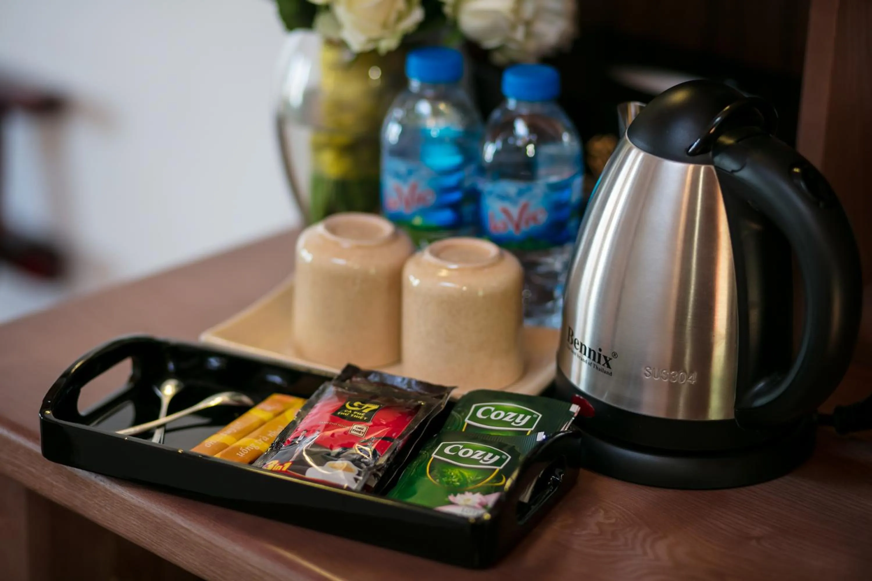 Coffee/tea facilities in Mai Chau Hideaway Lake Resort