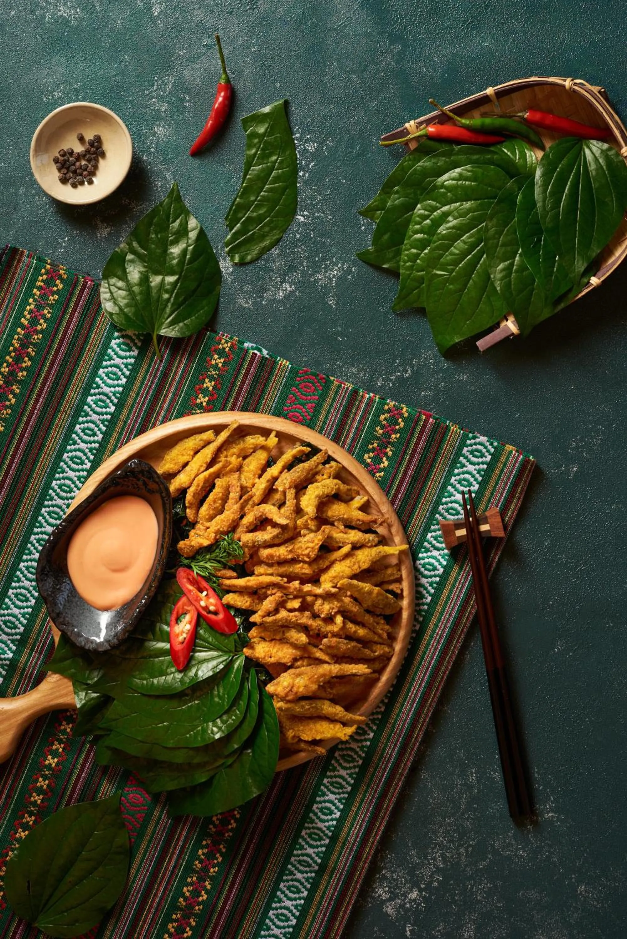 Food and drinks in Mai Chau Hideaway Lake Resort