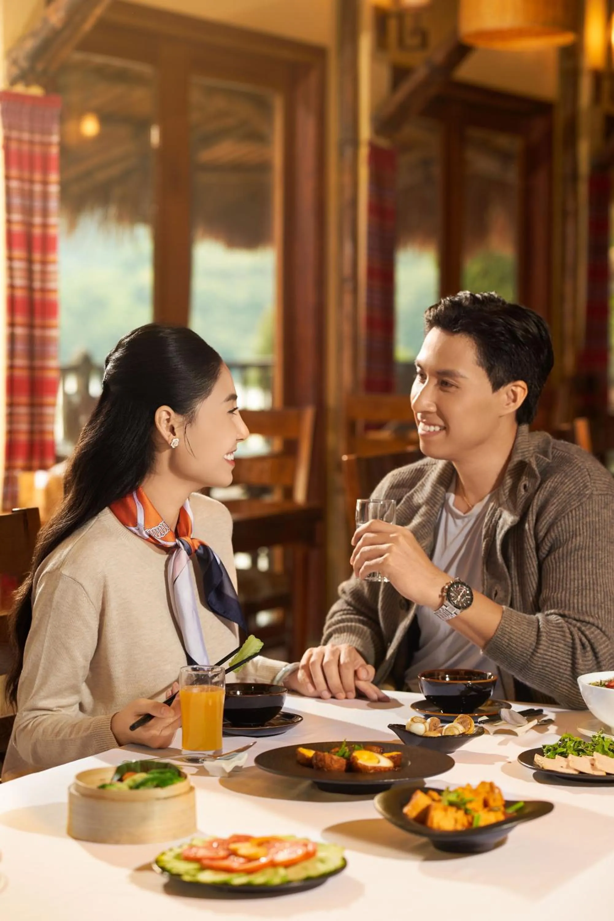 Restaurant/places to eat in Mai Chau Hideaway Lake Resort