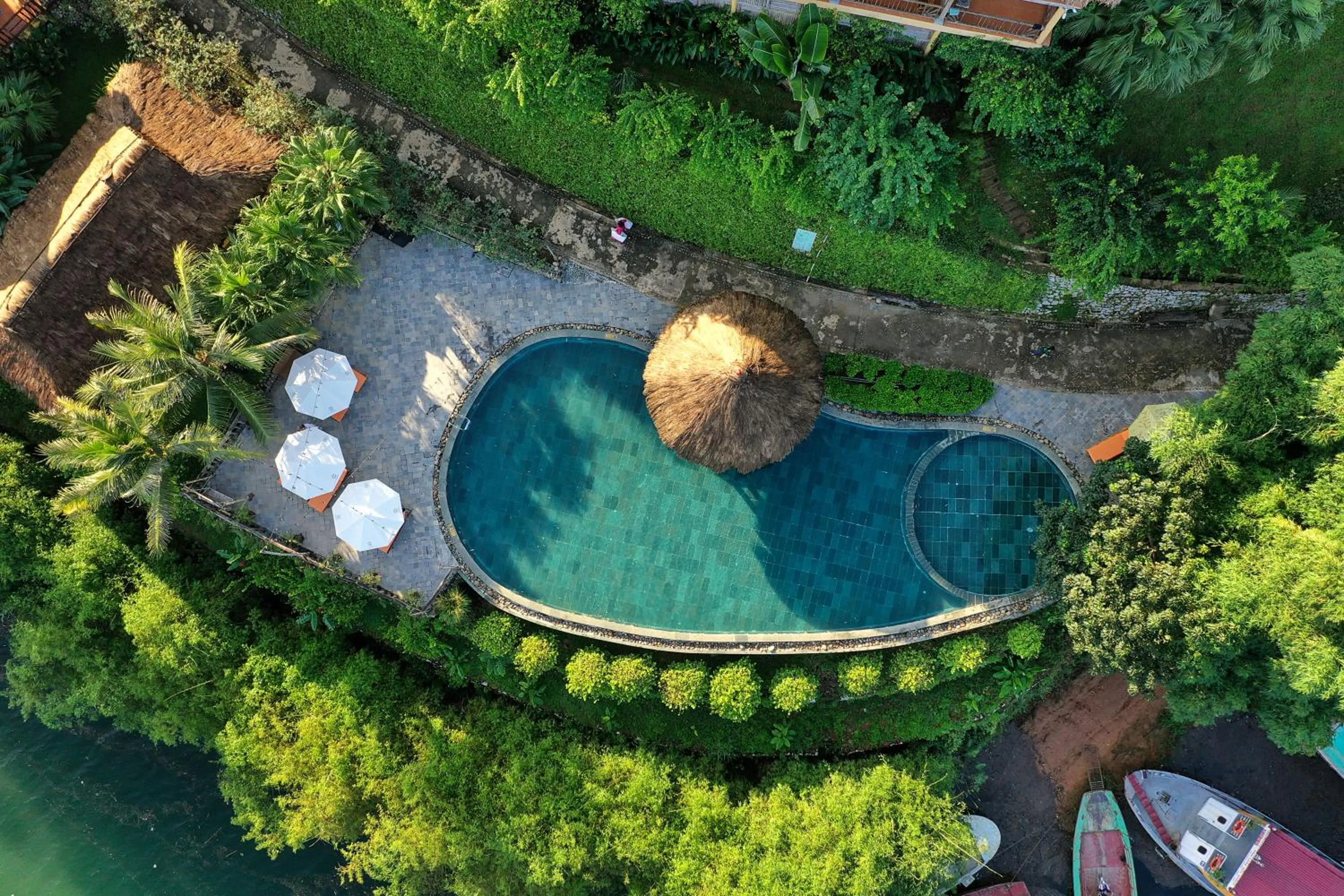 Natural landscape in Mai Chau Hideaway Lake Resort