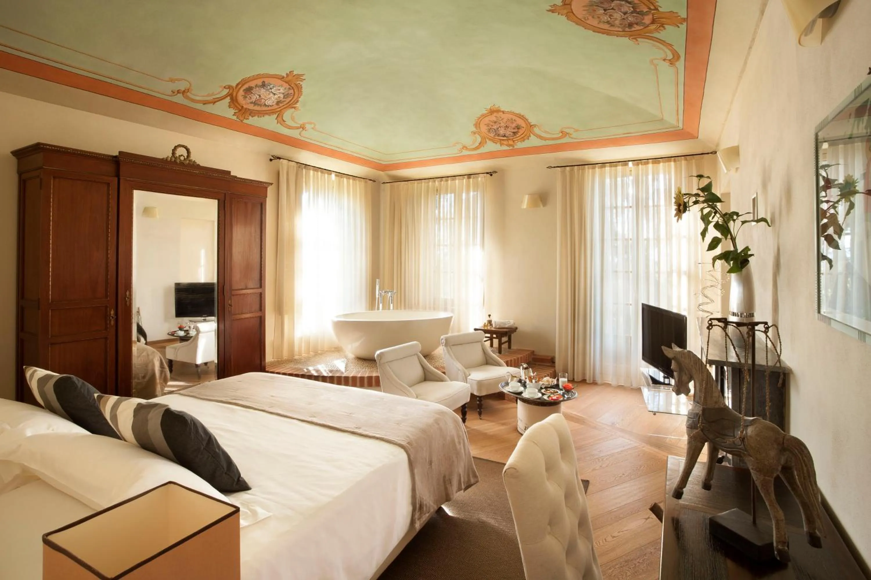 Bedroom, Bed in Borgo Ramezzana Country House