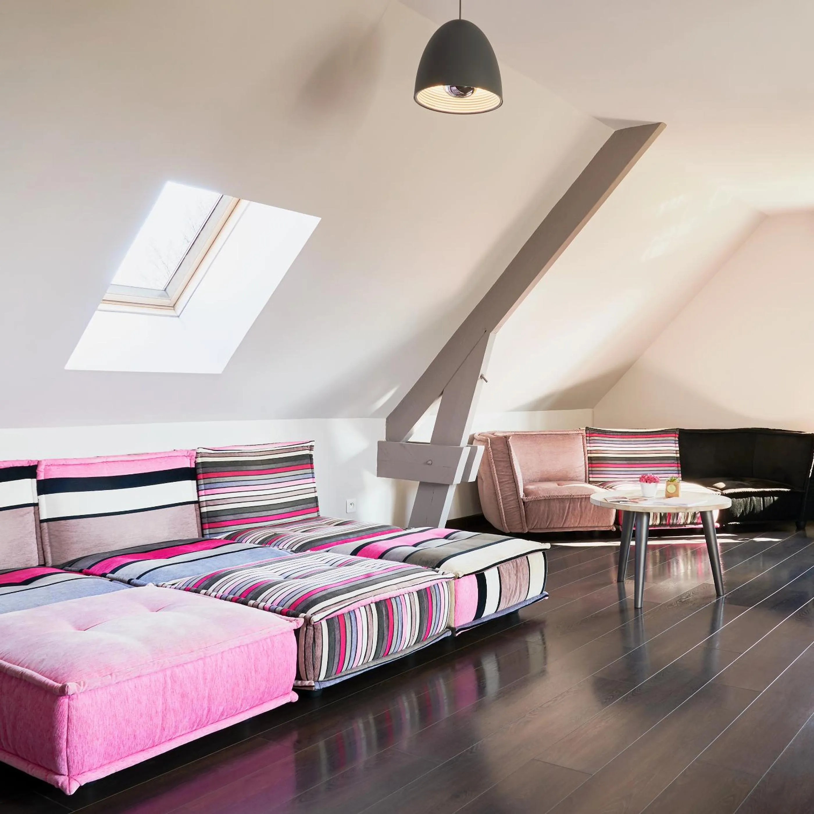 Bed in Hotel Spa Les Saules