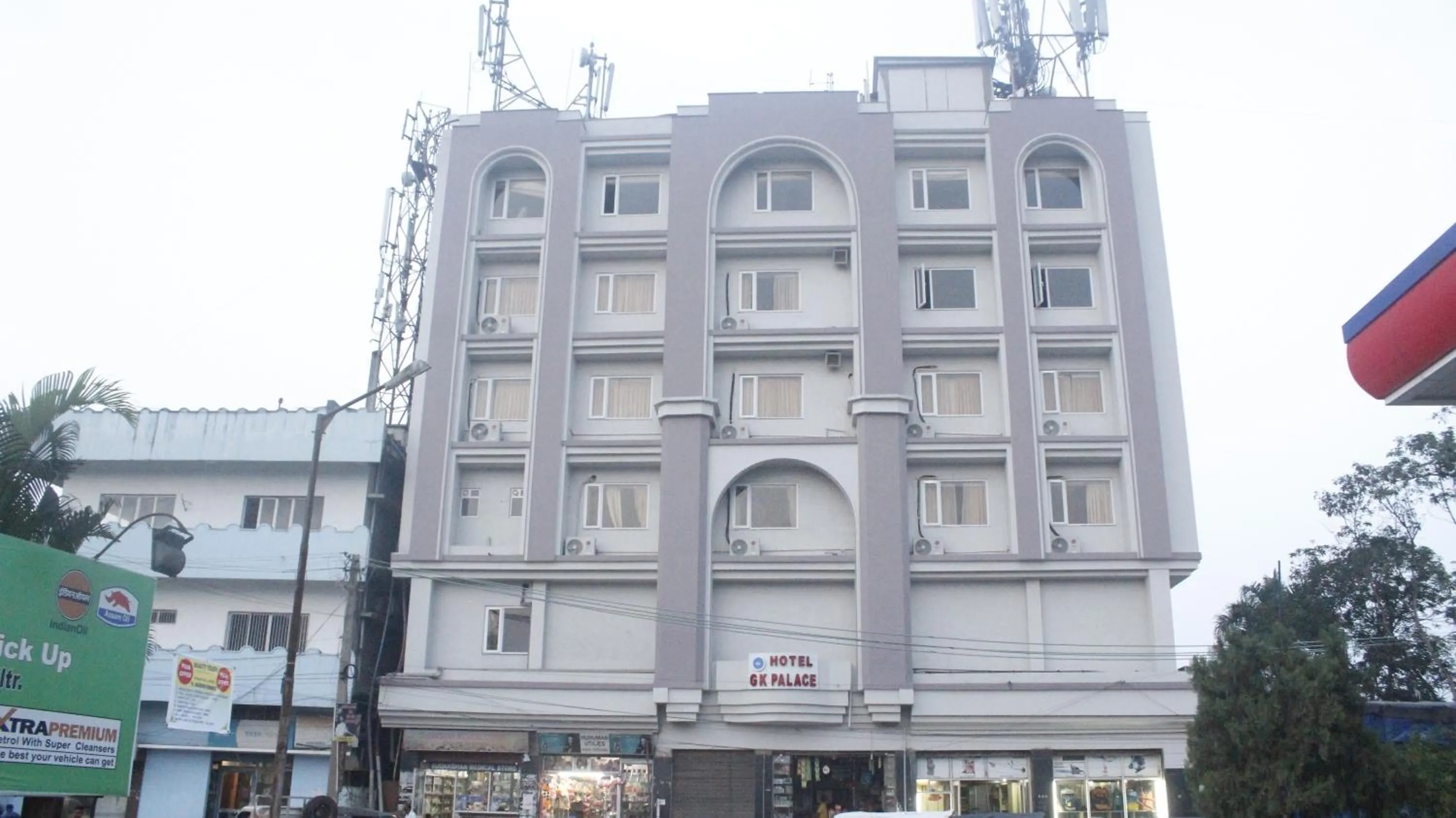 Property building in GK PALACE Pure VEG Hotel