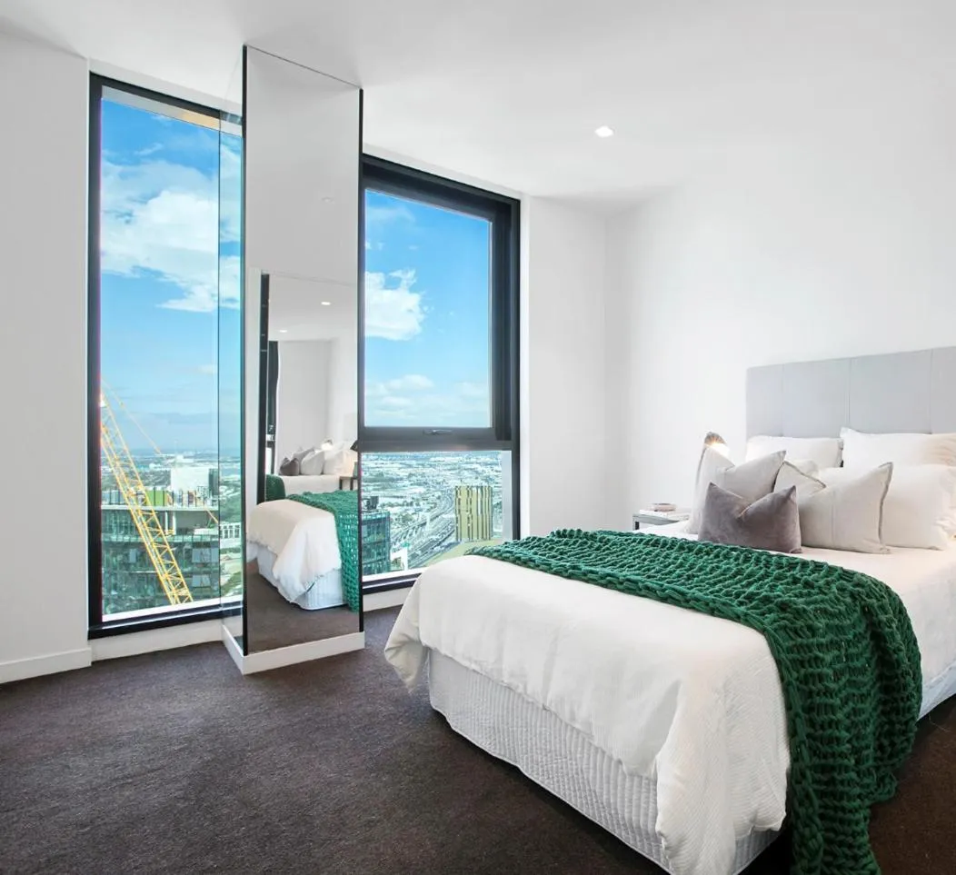 Bed in Melbourne City Apartments - Teri