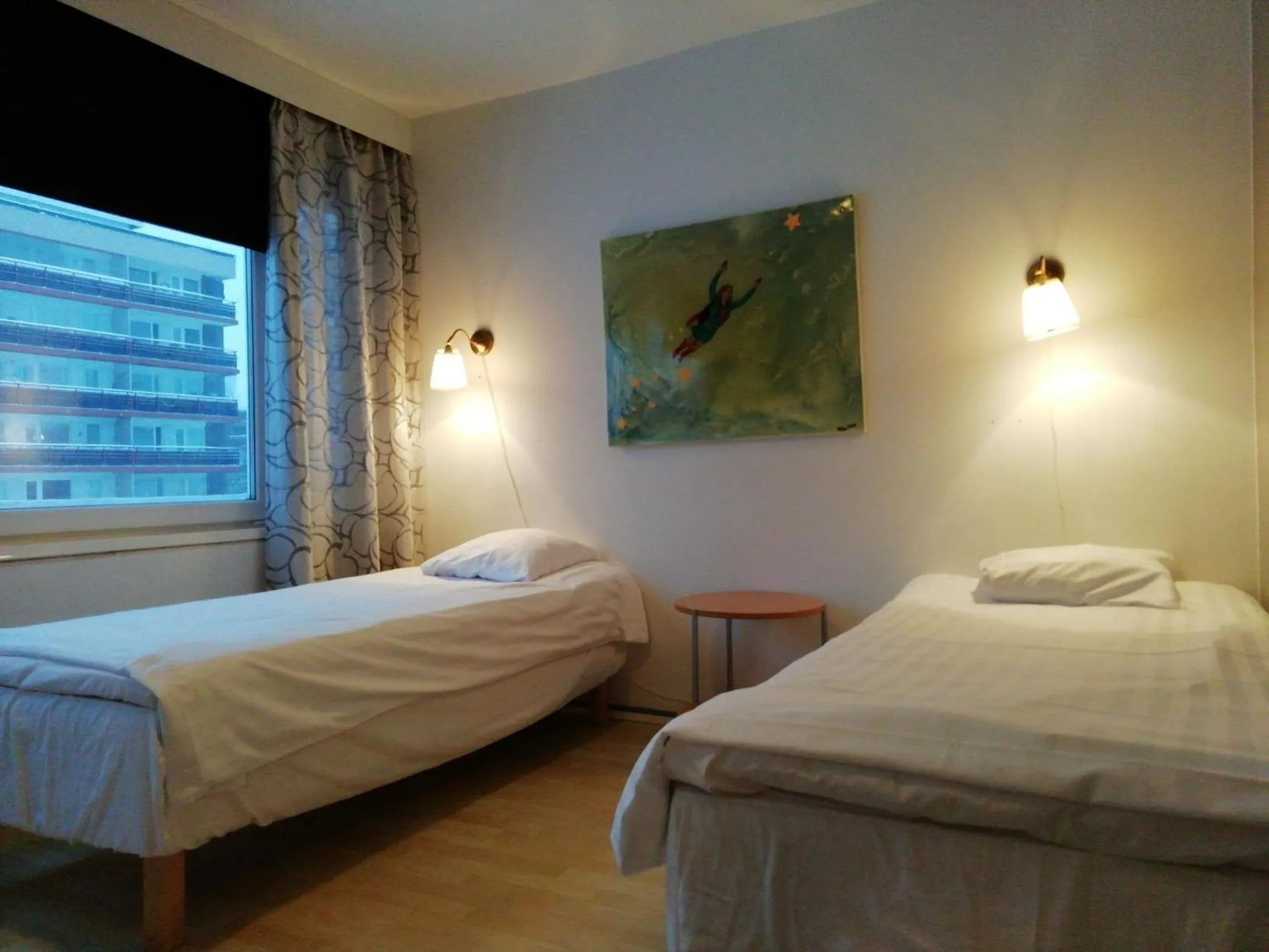 Bed in Hotel Turistihovi