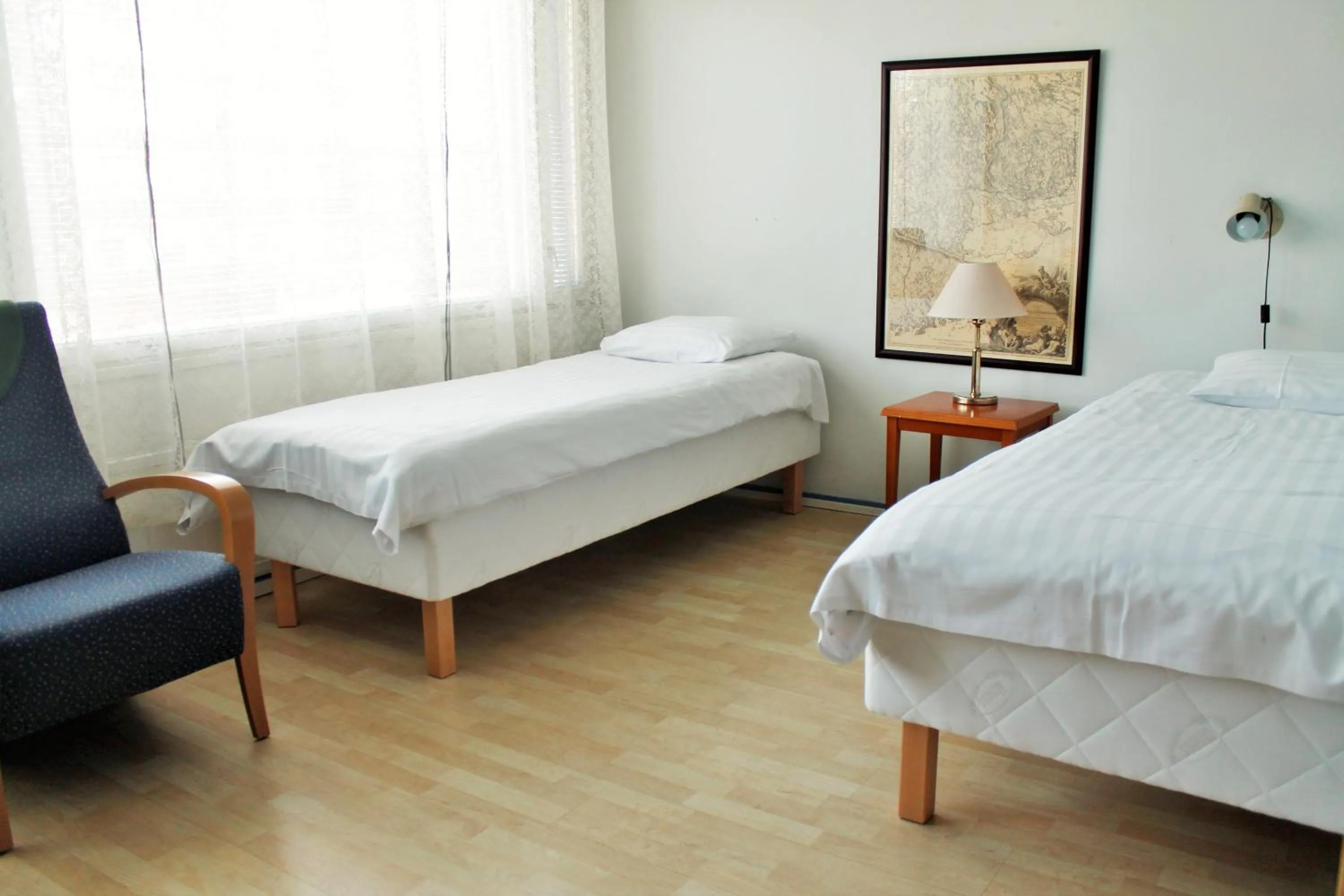 Bed in Hotel Turistihovi