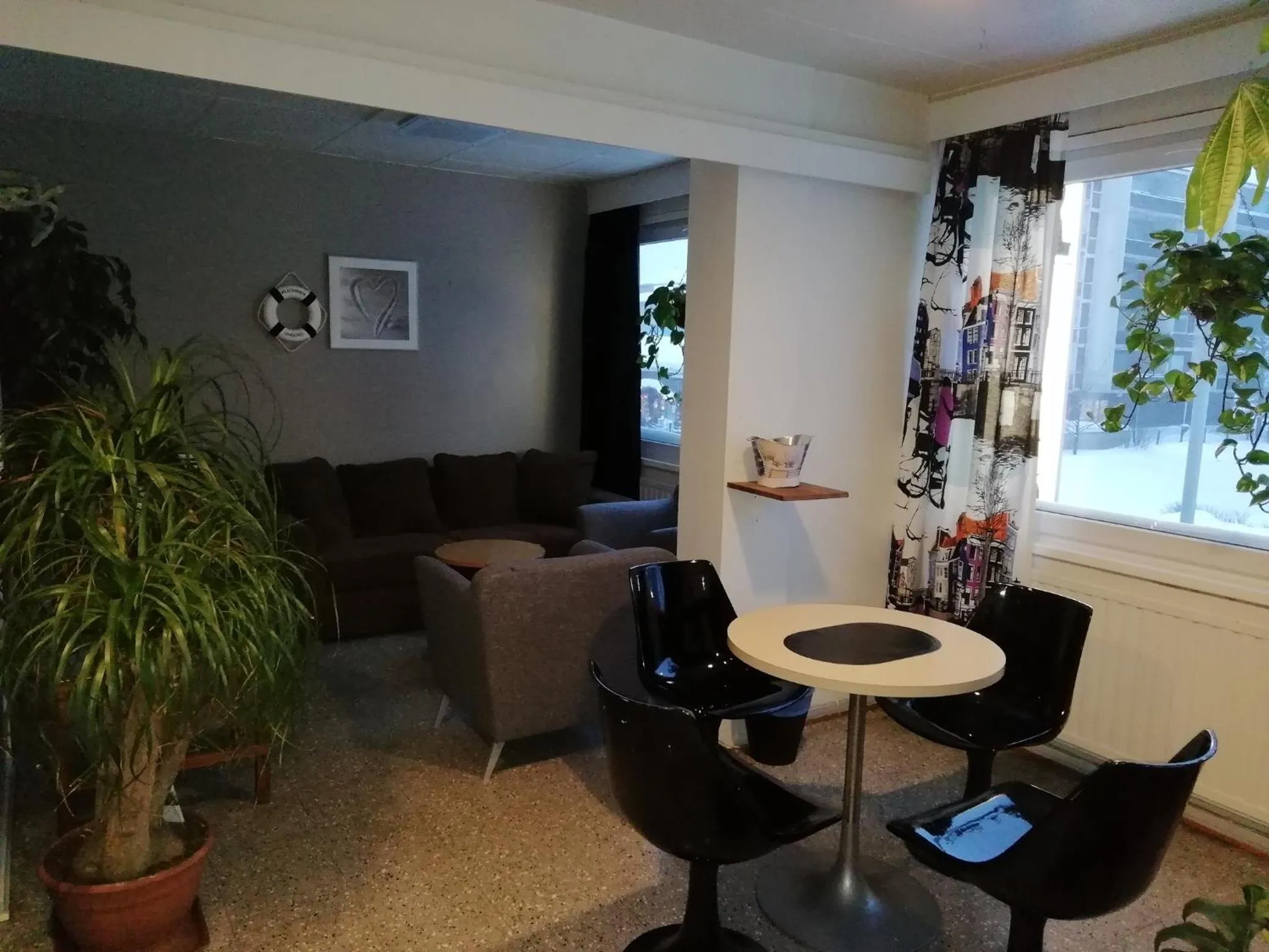 Seating area in Hotel Turistihovi