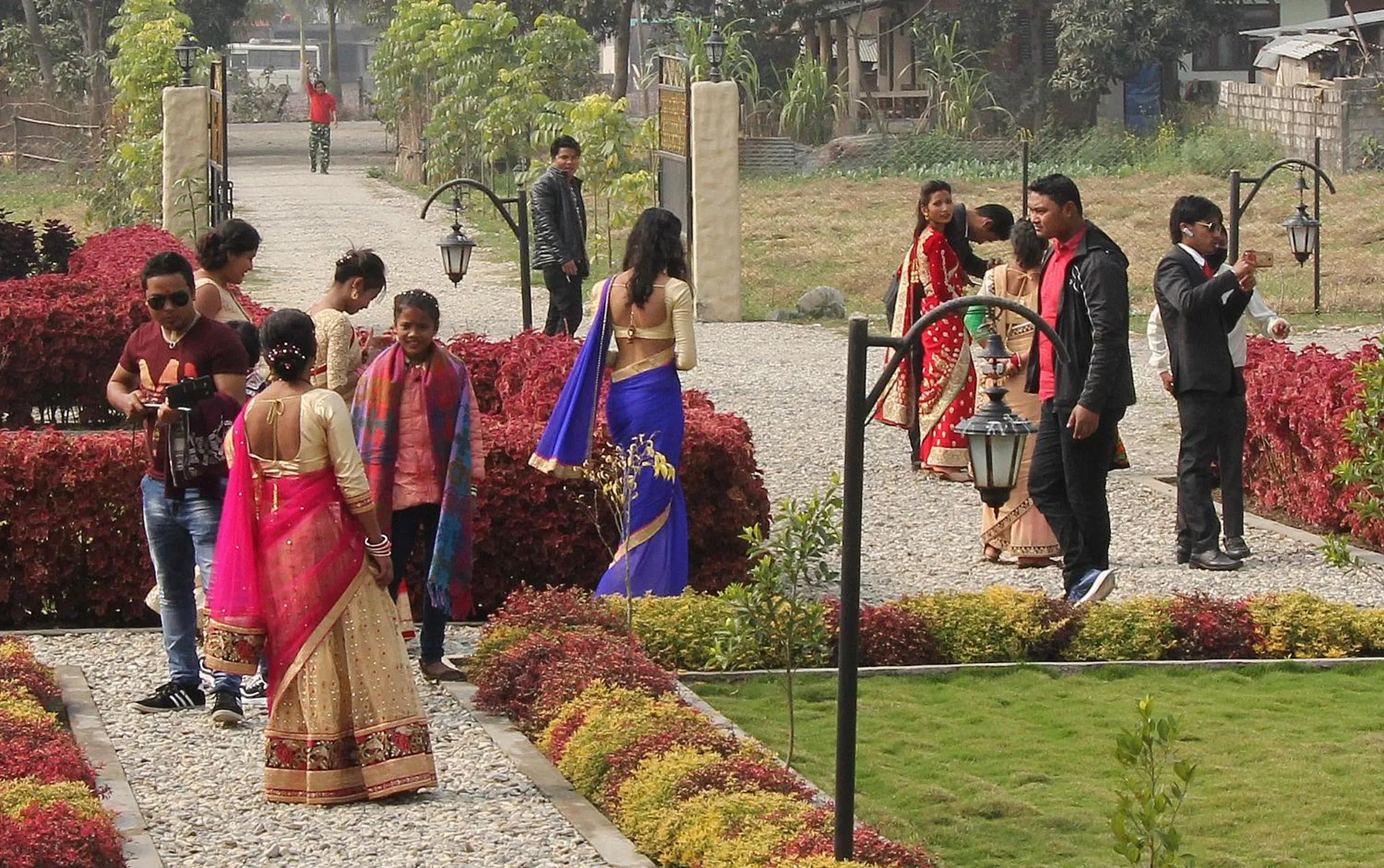 Guests in Tharu Mahal