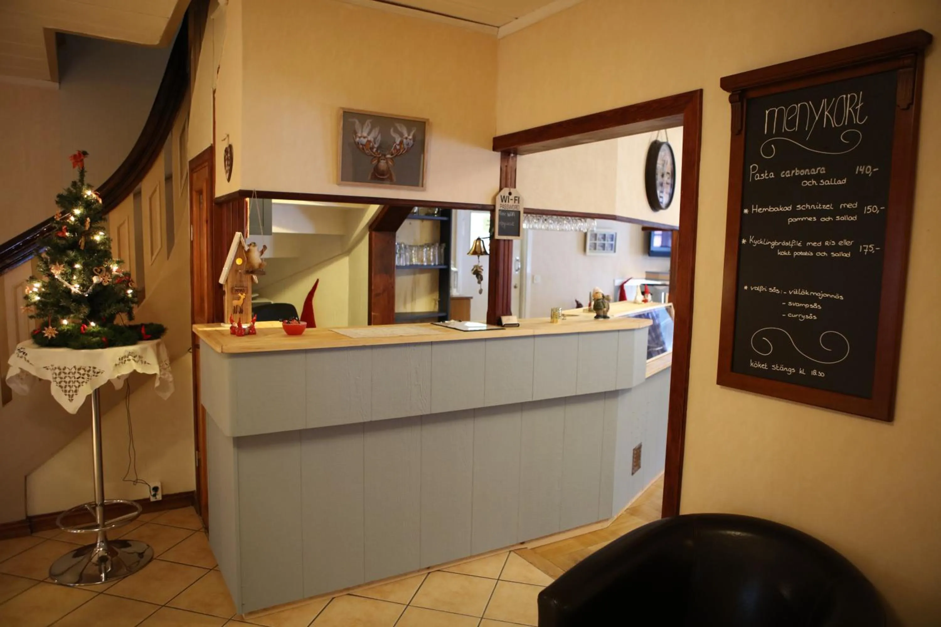 Lobby or reception in Wärdshuset Klarälvdalen