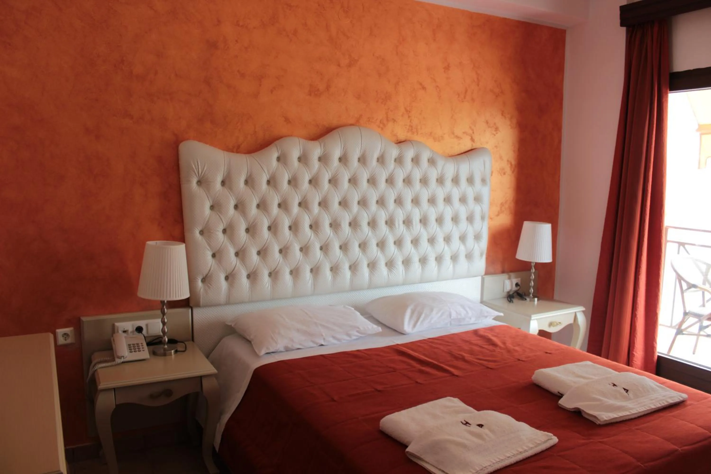 Bed in Palatino Hotel