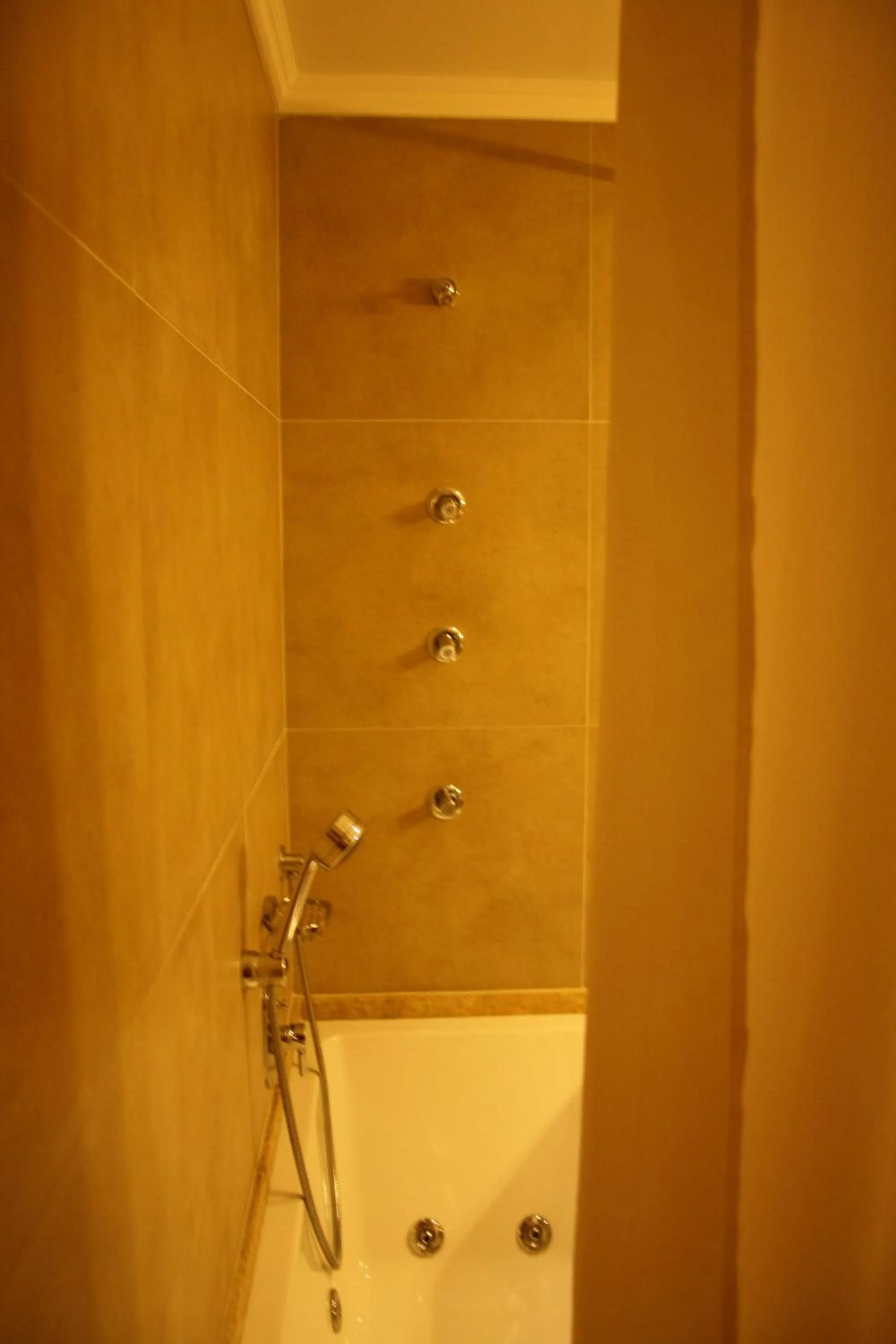 Shower in Palatino Hotel