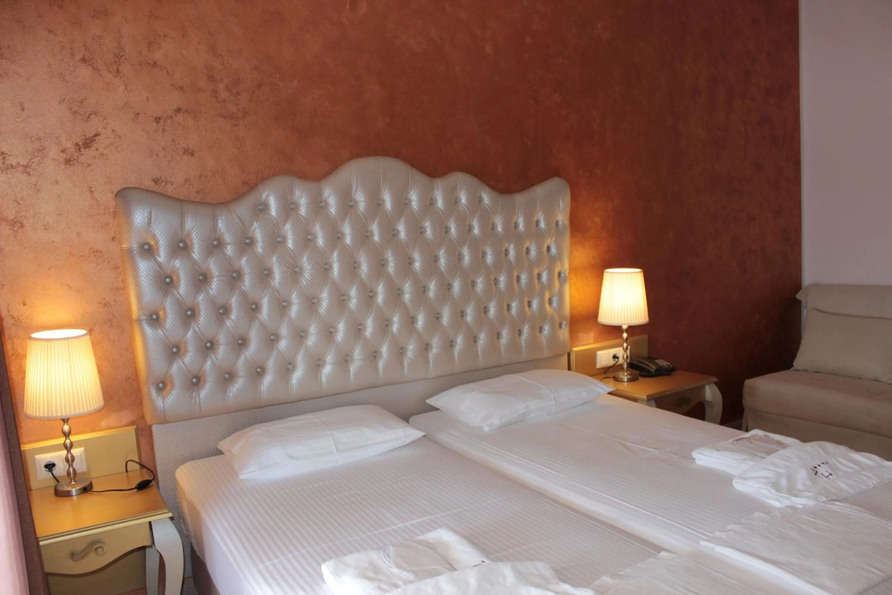 Bedroom in Palatino Hotel