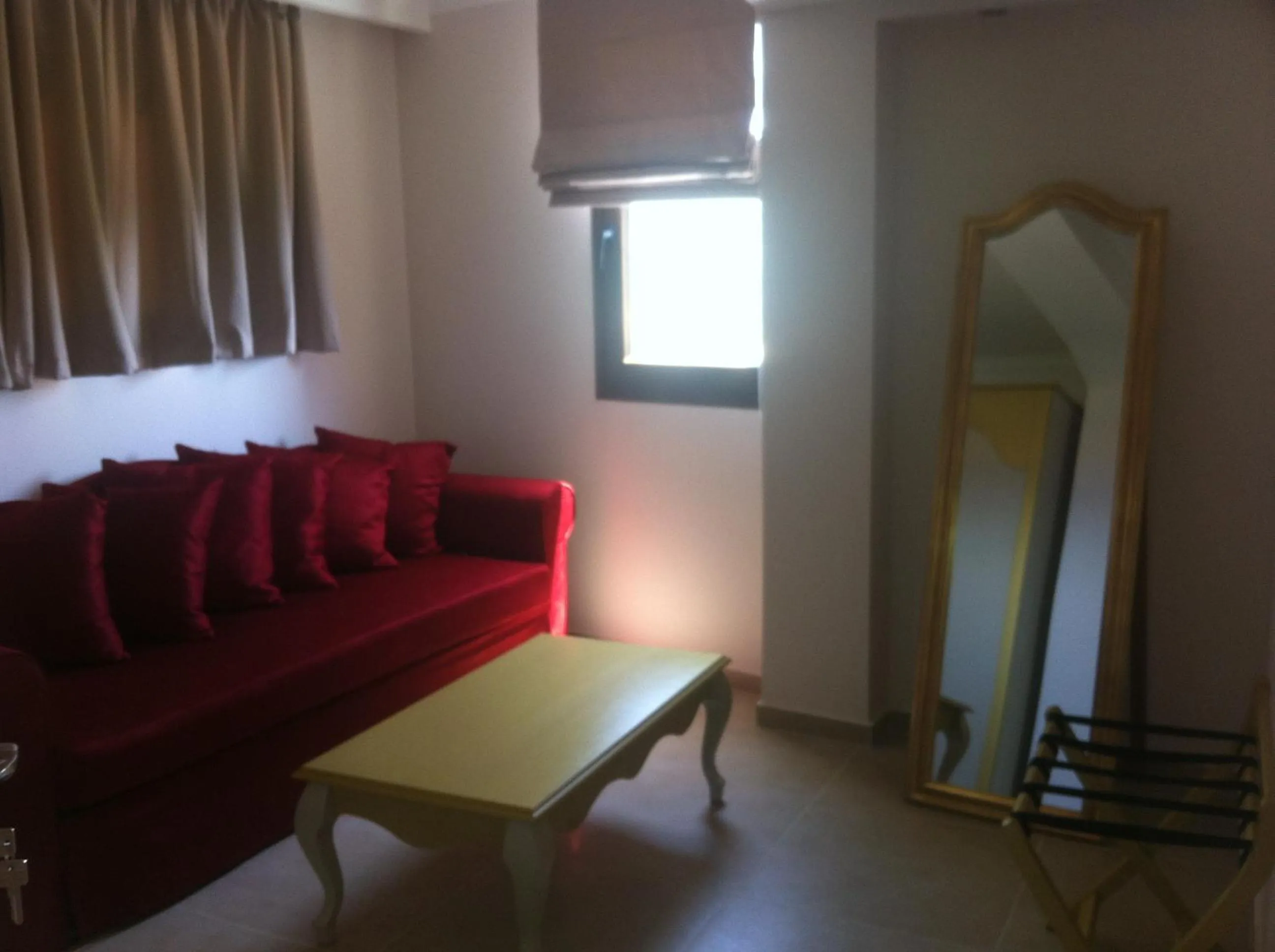 Seating area in Palatino Hotel