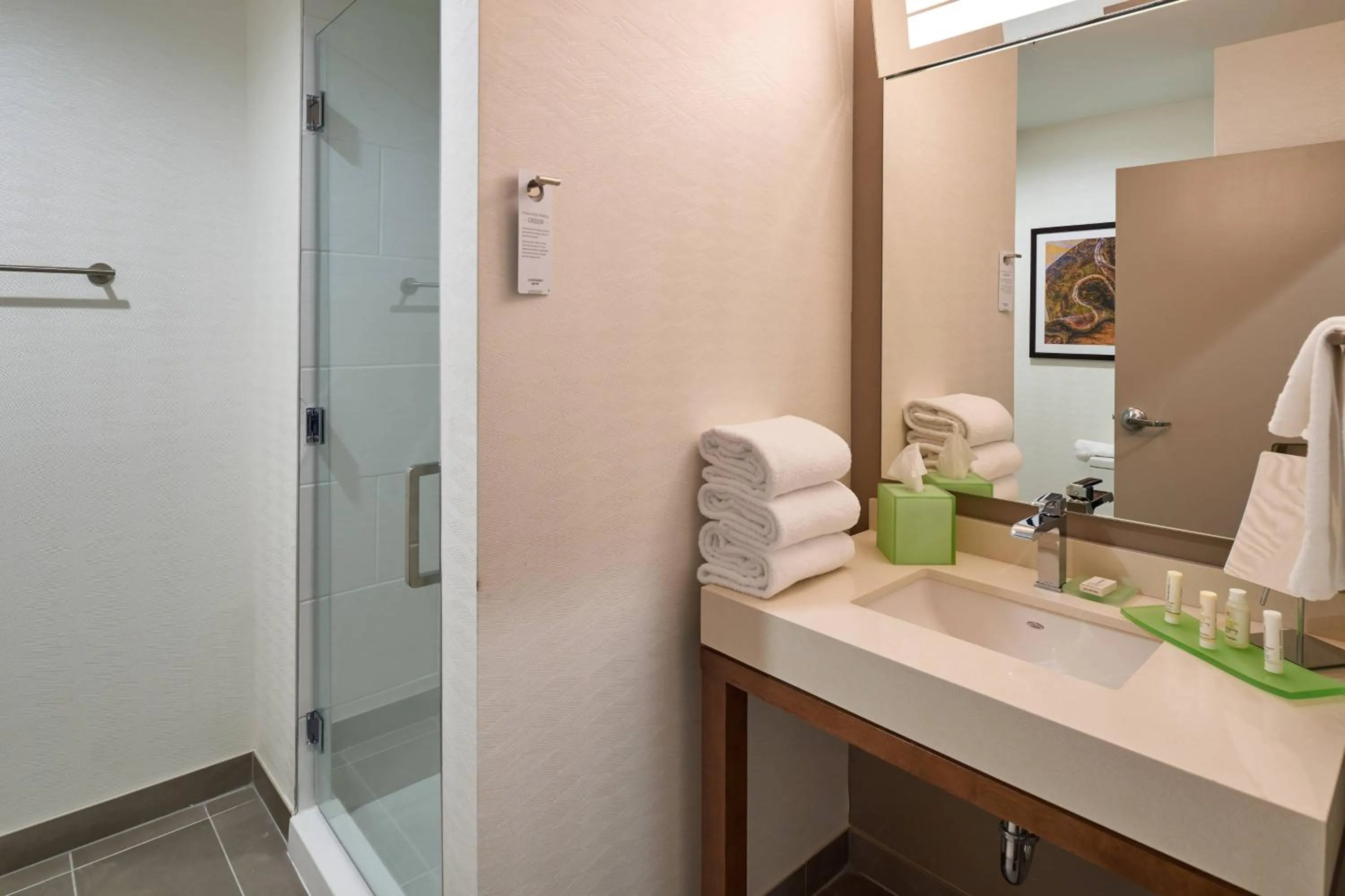 Bathroom in Courtyard By Marriott El Paso Downtown/Convention Center