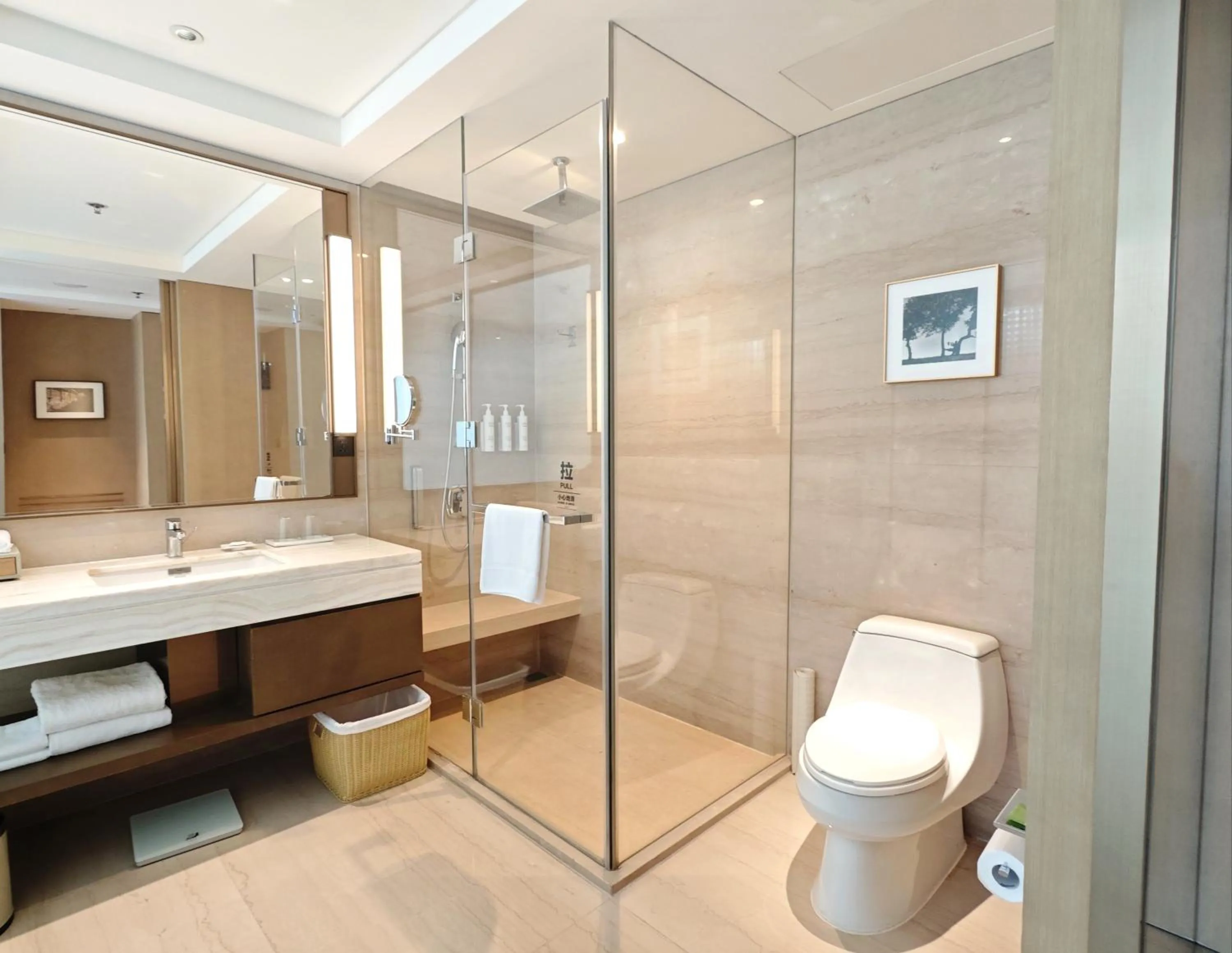Toilet in Courtyard By Marriott Xi'an North
