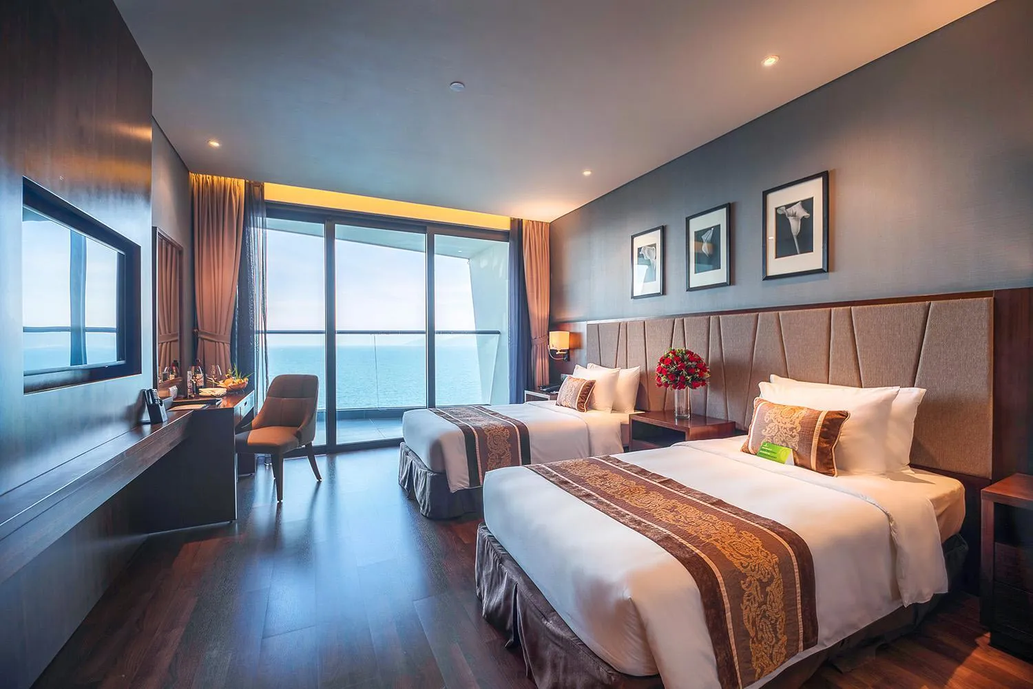 Bed in Boton Blue Hotel & Spa