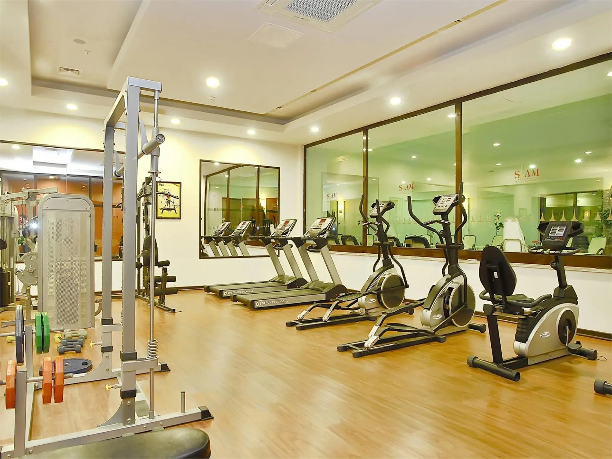 Fitness centre/facilities in Siam Elegance Hotel & Spa